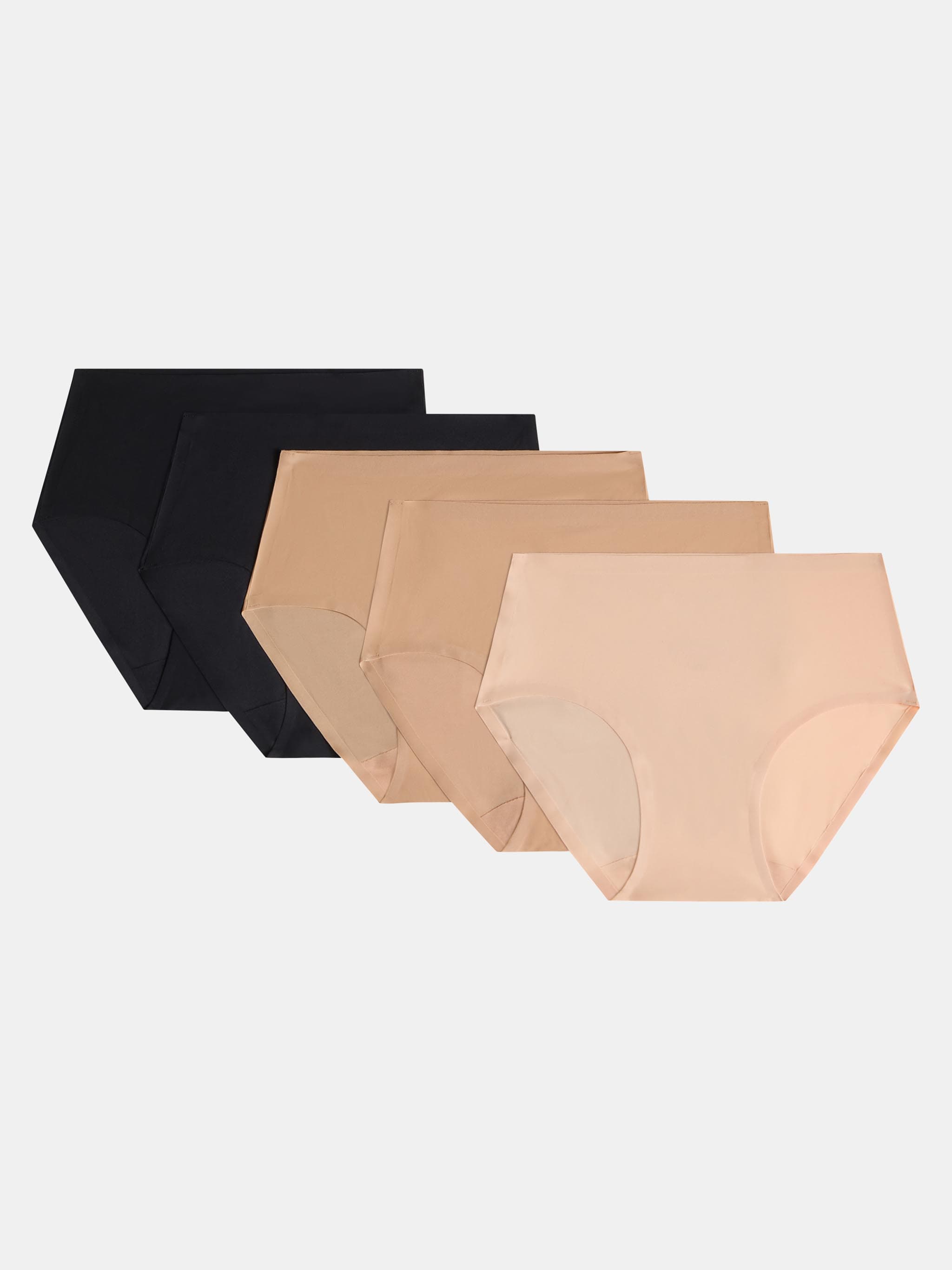 5 x Tanga trusse - one size - Multico