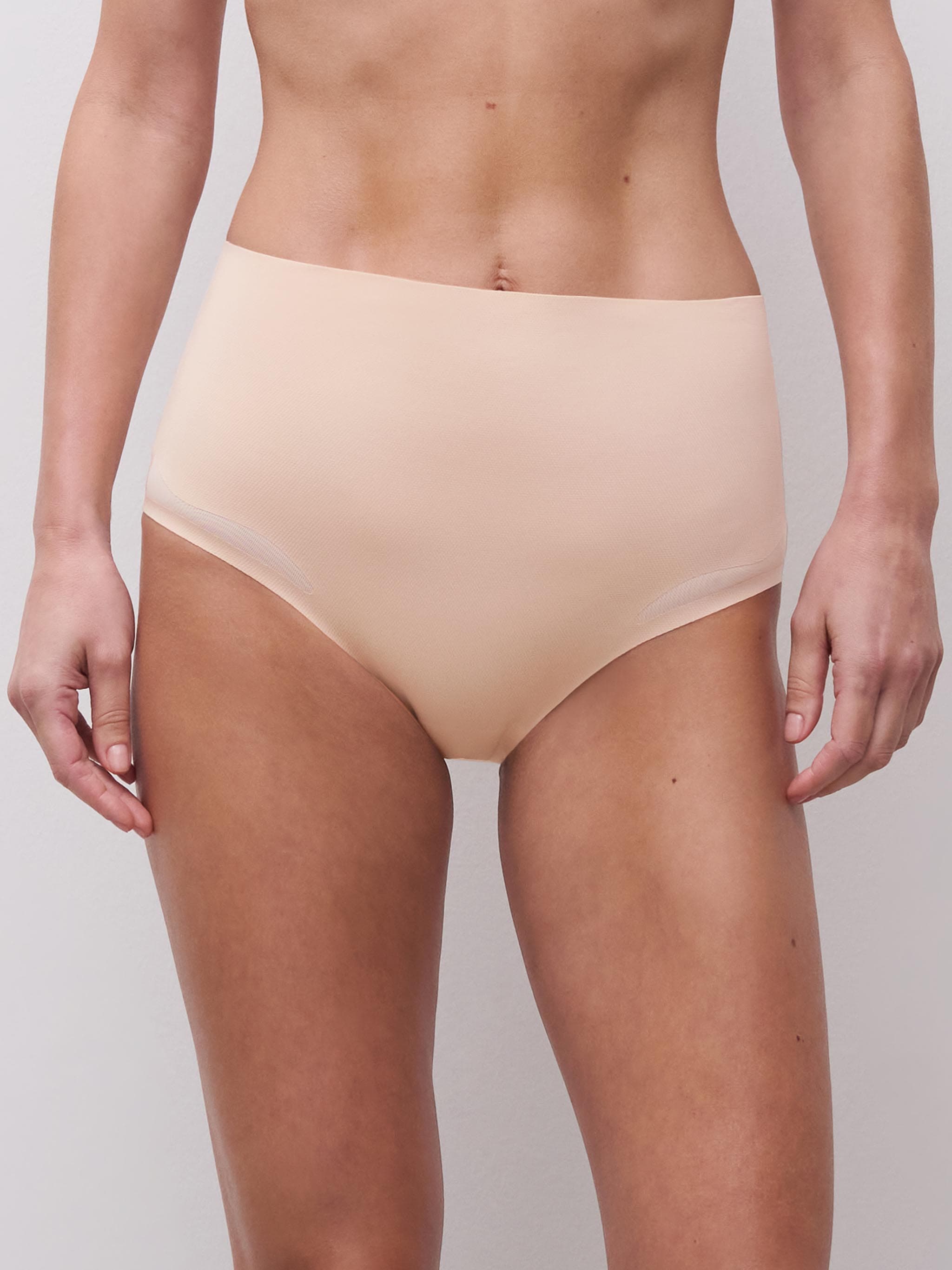 Højtaljet trusse - Golden Beige