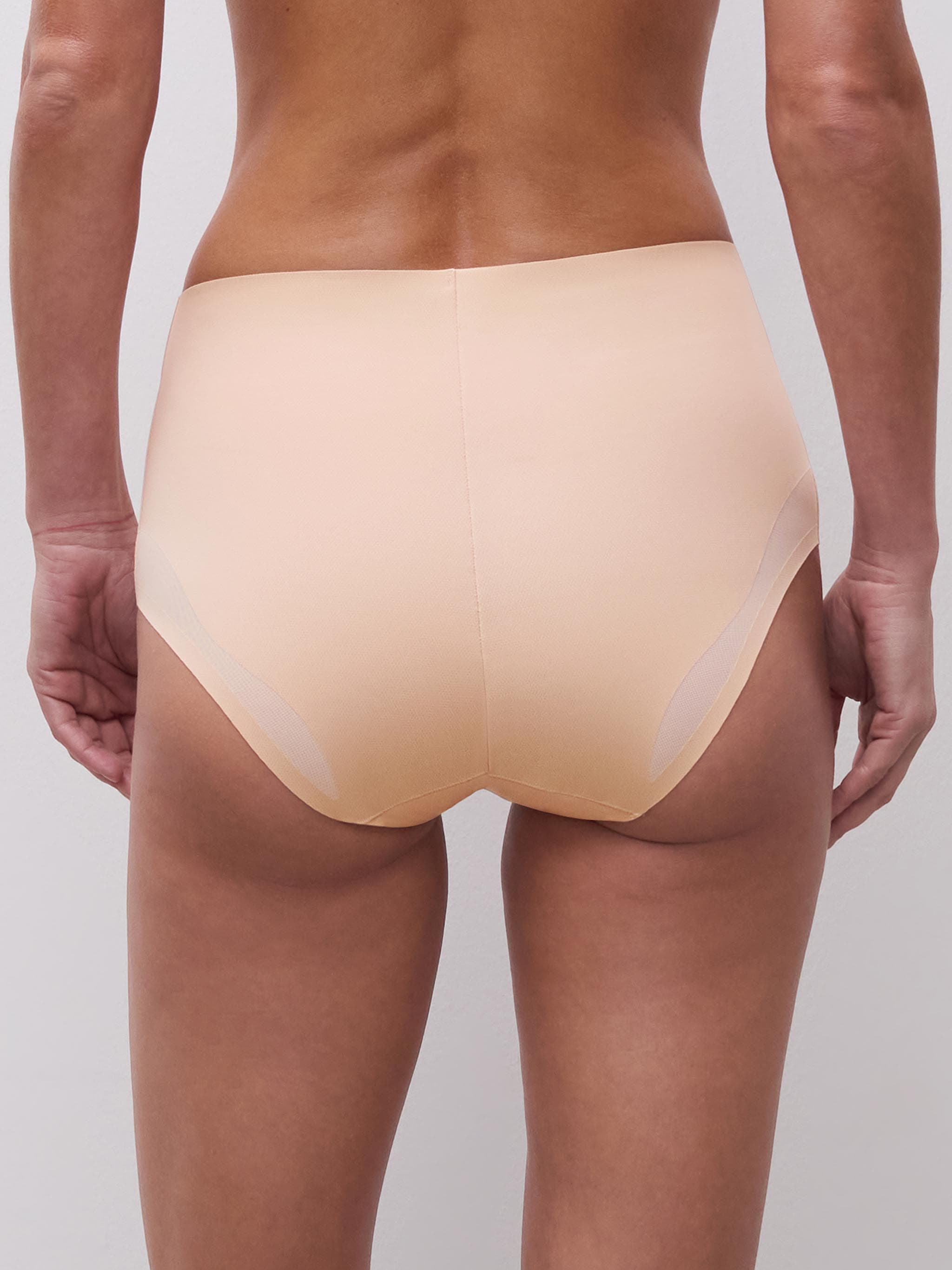Højtaljet trusse - Golden Beige