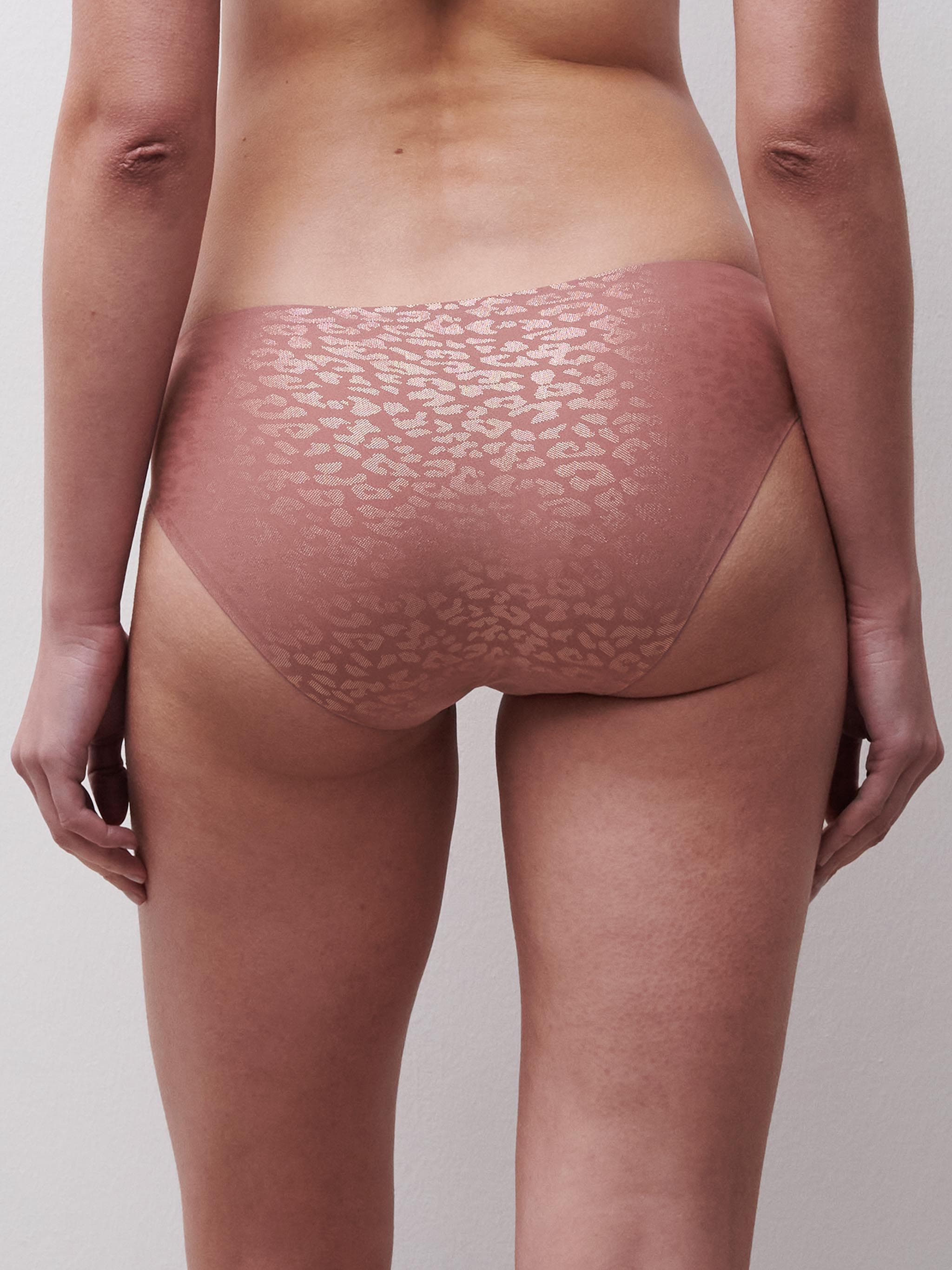 Softstretch tai trusser - Pink Leo Shimmer