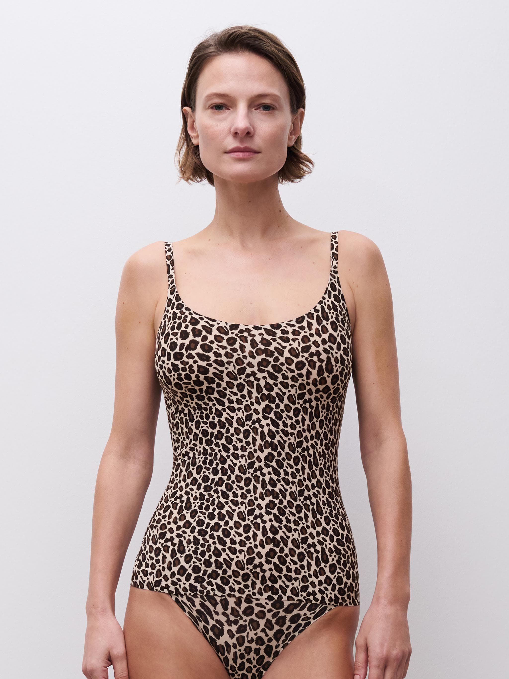 Chemise top - Leopard print