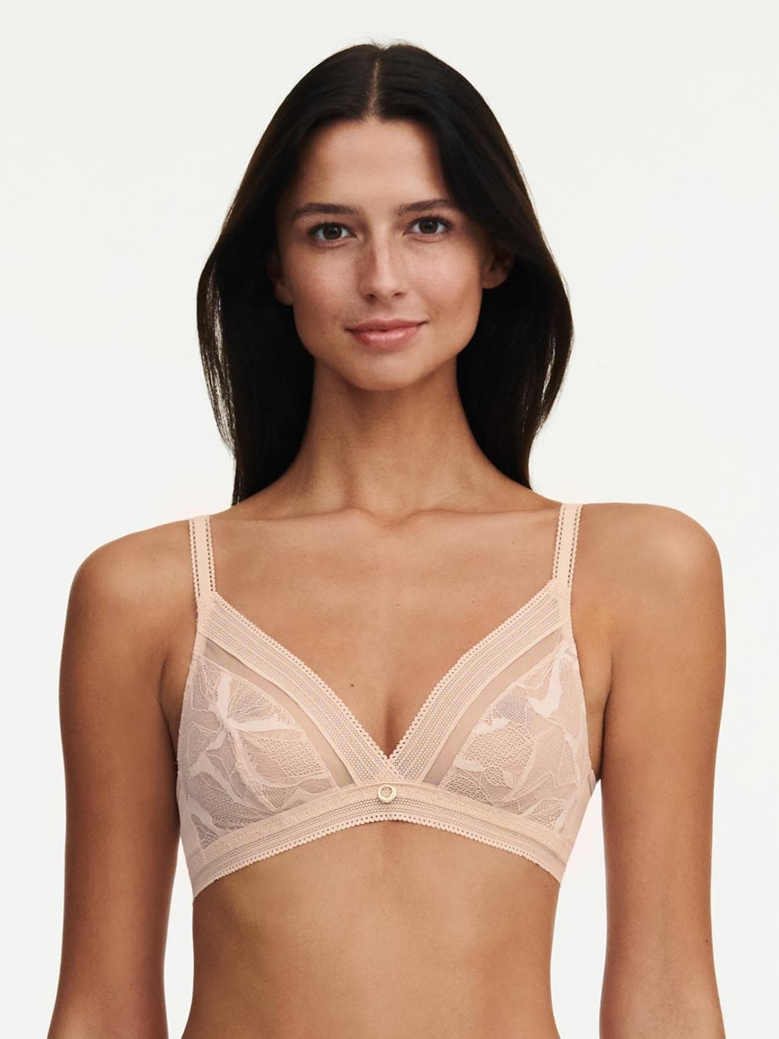 Bøjlefri trekants BH - Golden Beige
