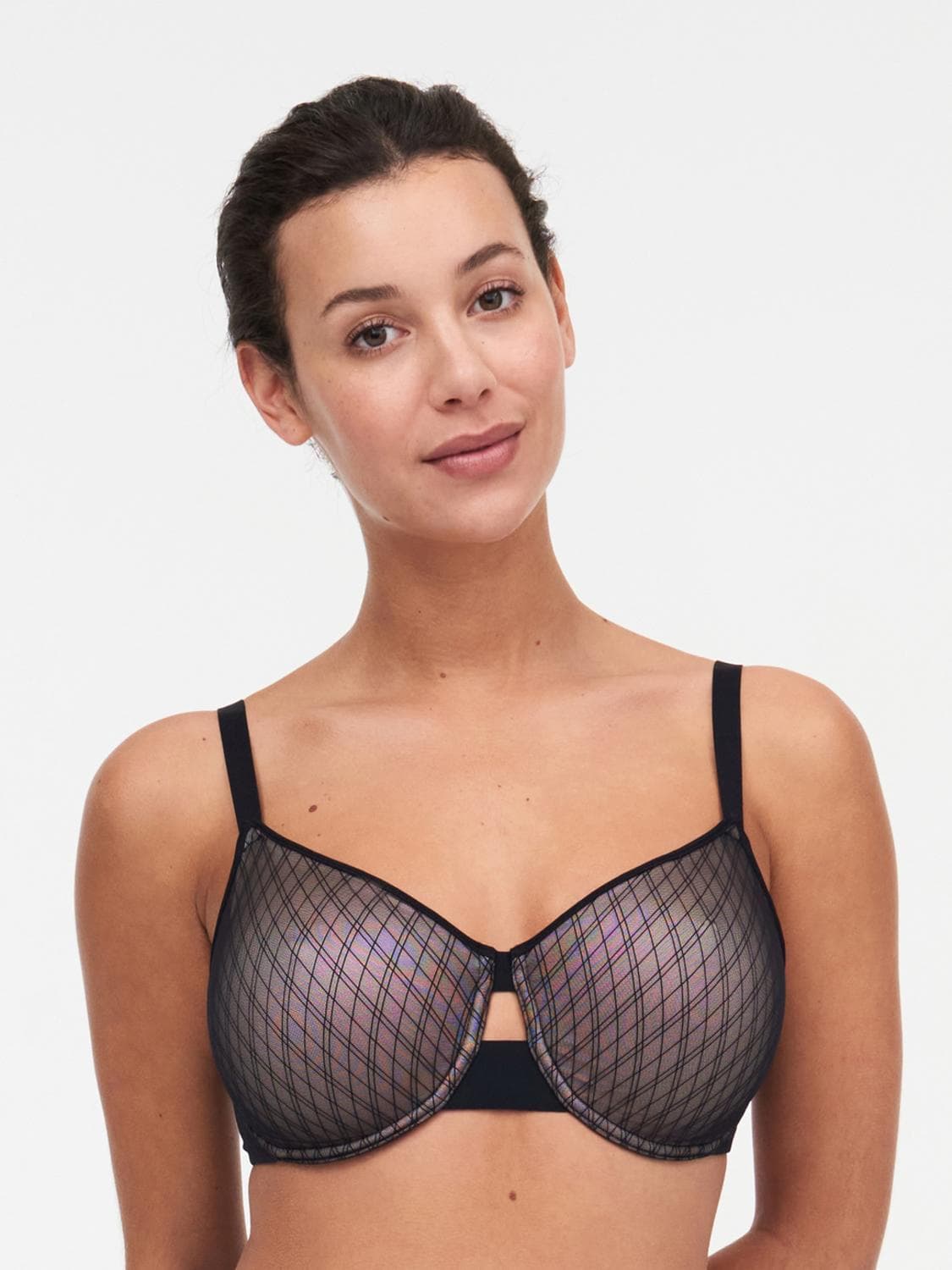 Full cup BH - Black/Beige
