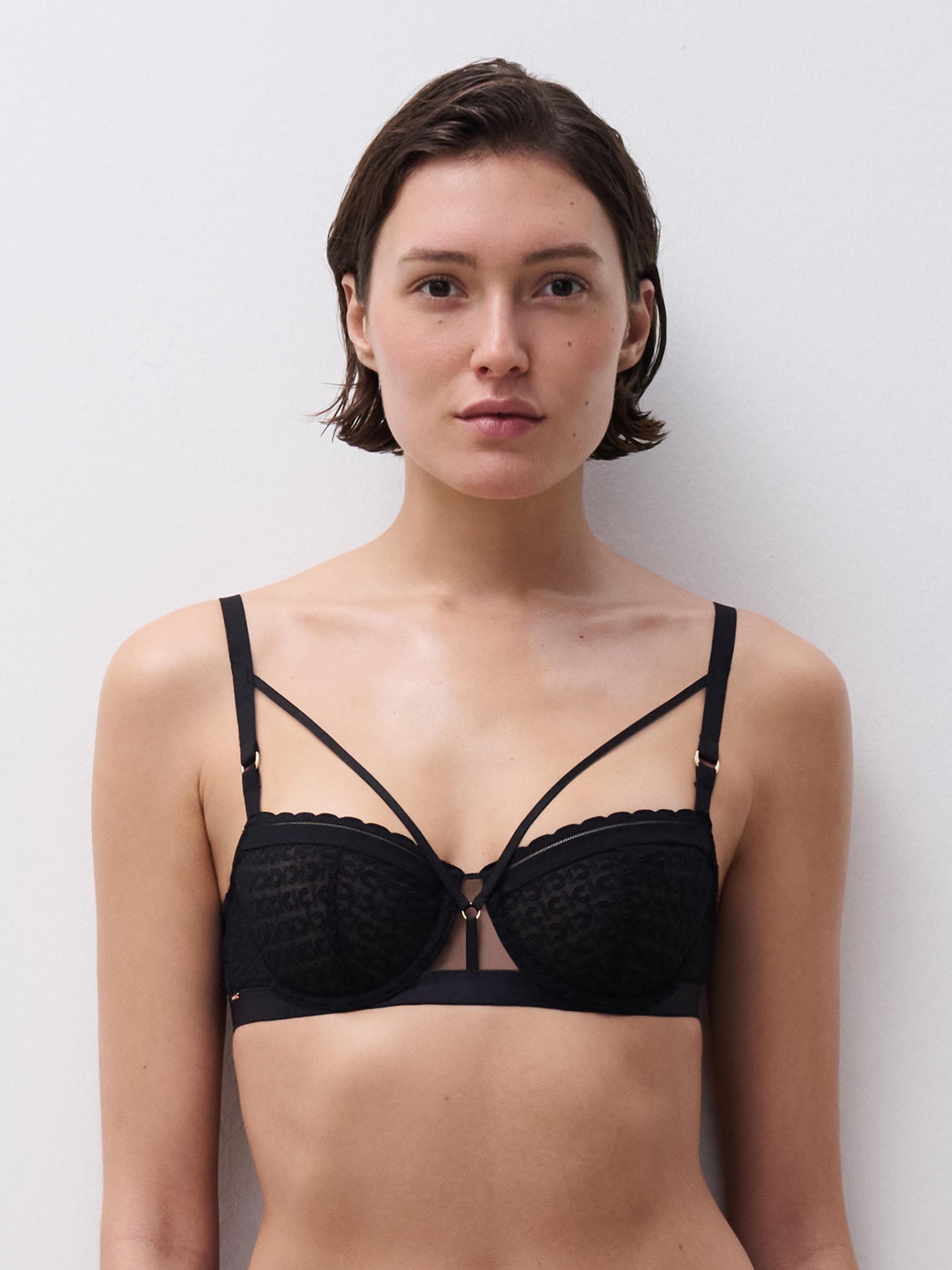 Half cup BH - Black