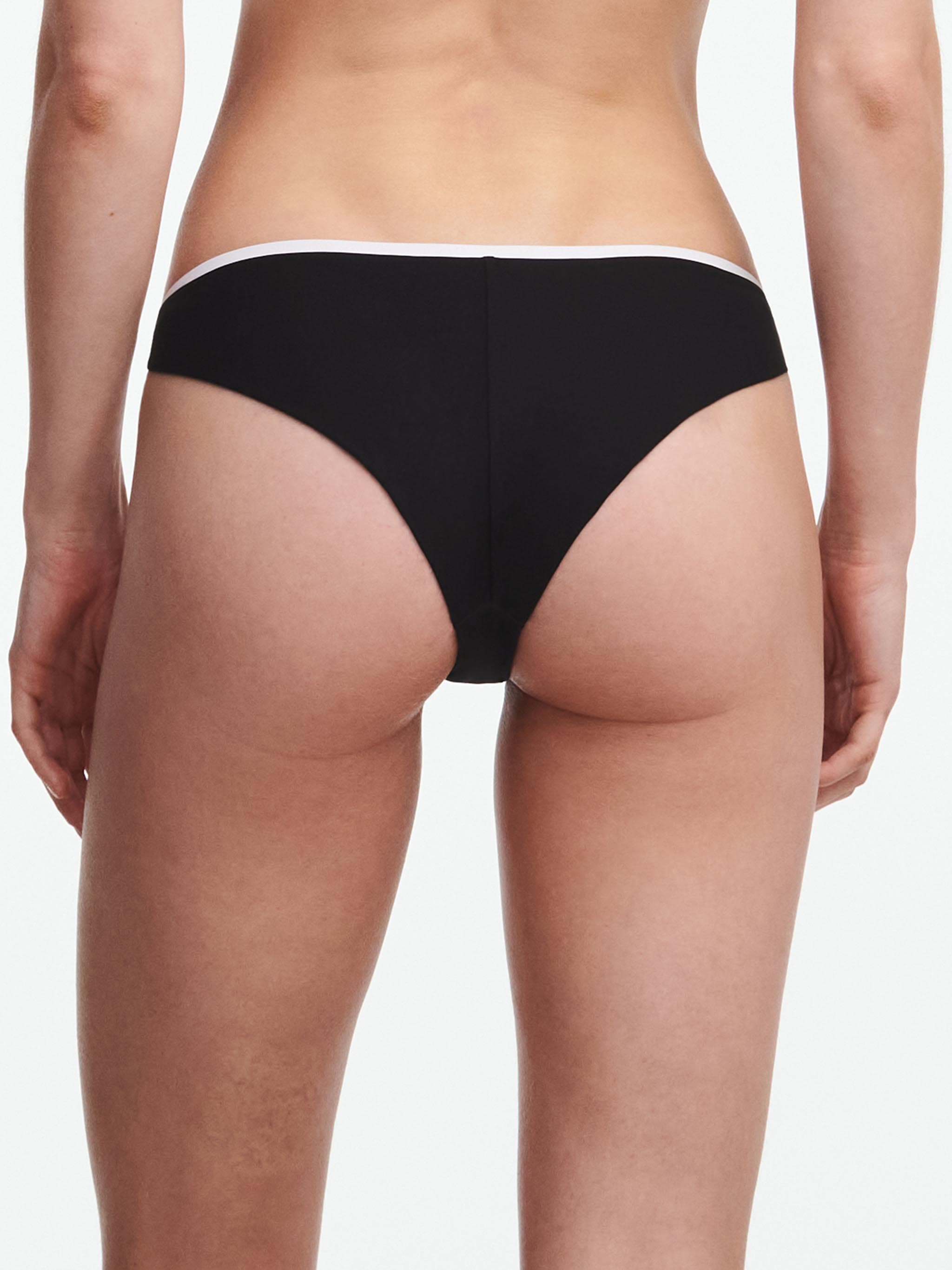 Tanga bikinitrusse - Black / White
