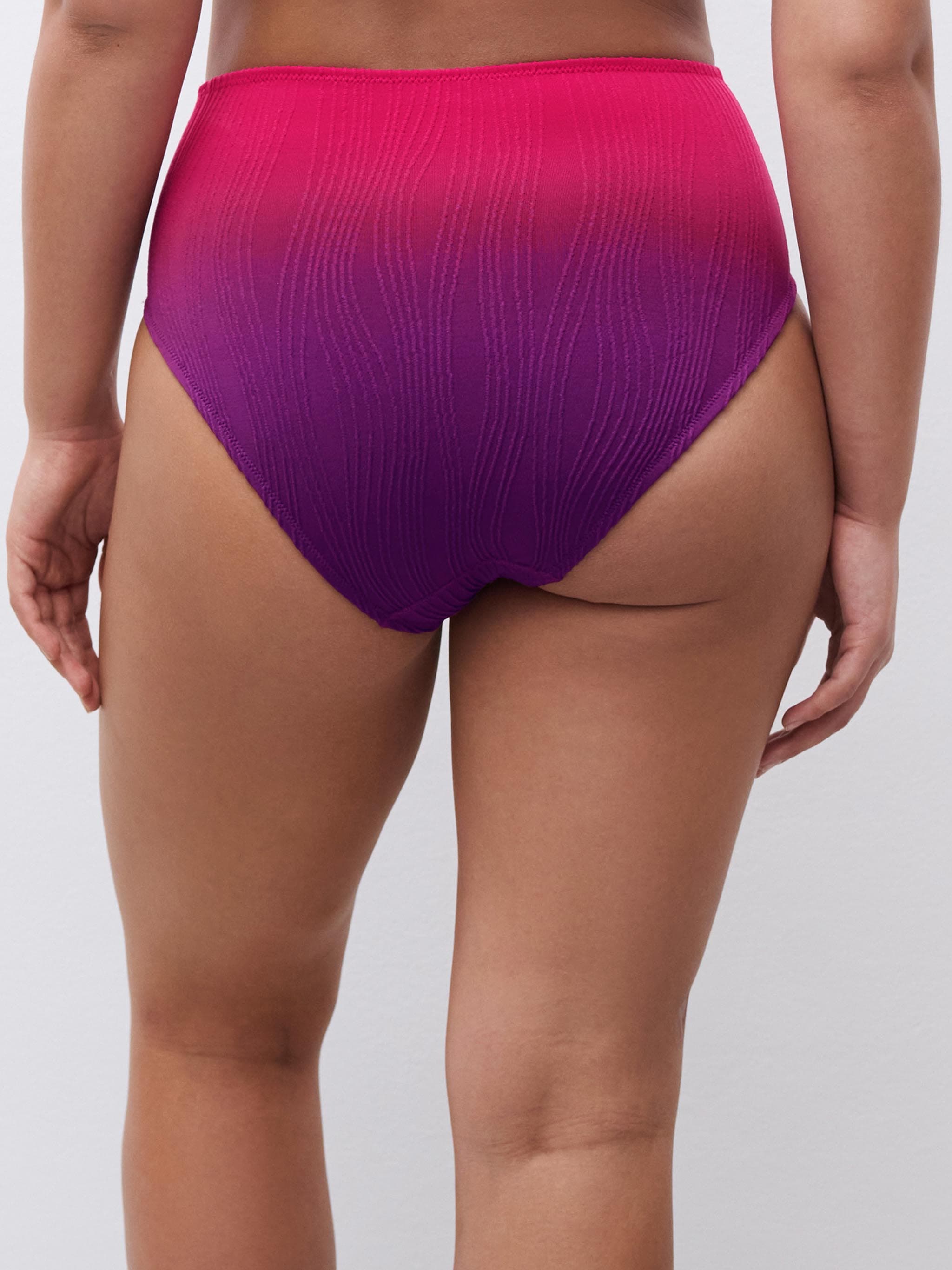 SW BO. FULL BRIEF STD HIGH W. - Sunset tie & dye