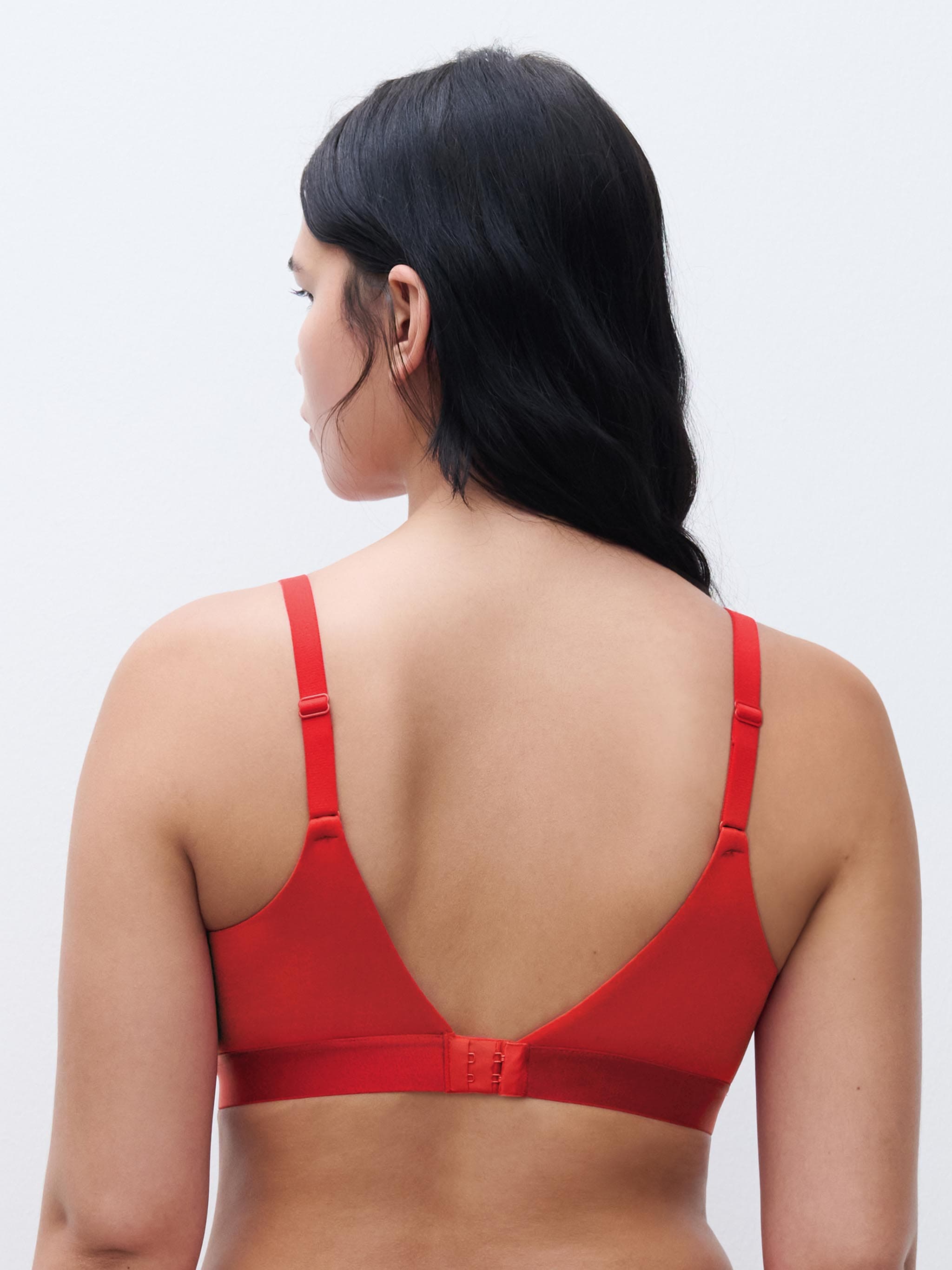 Bøjlefri BH - Poppy Red