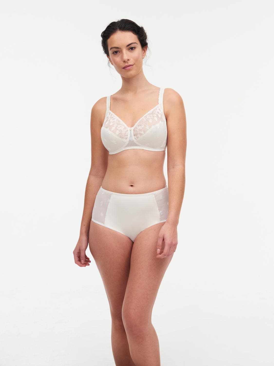 Bøjlefri BH - Ivory multicolor