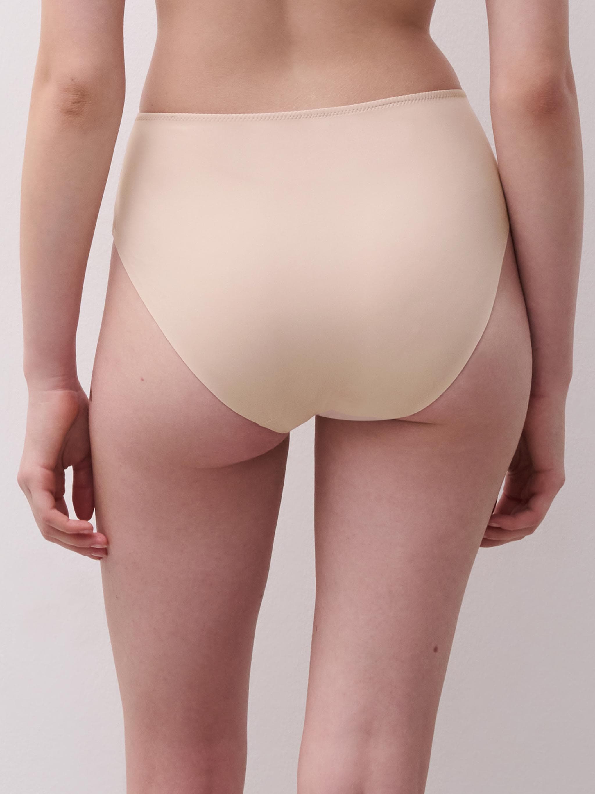 Højtaljet trusse - Golden Beige