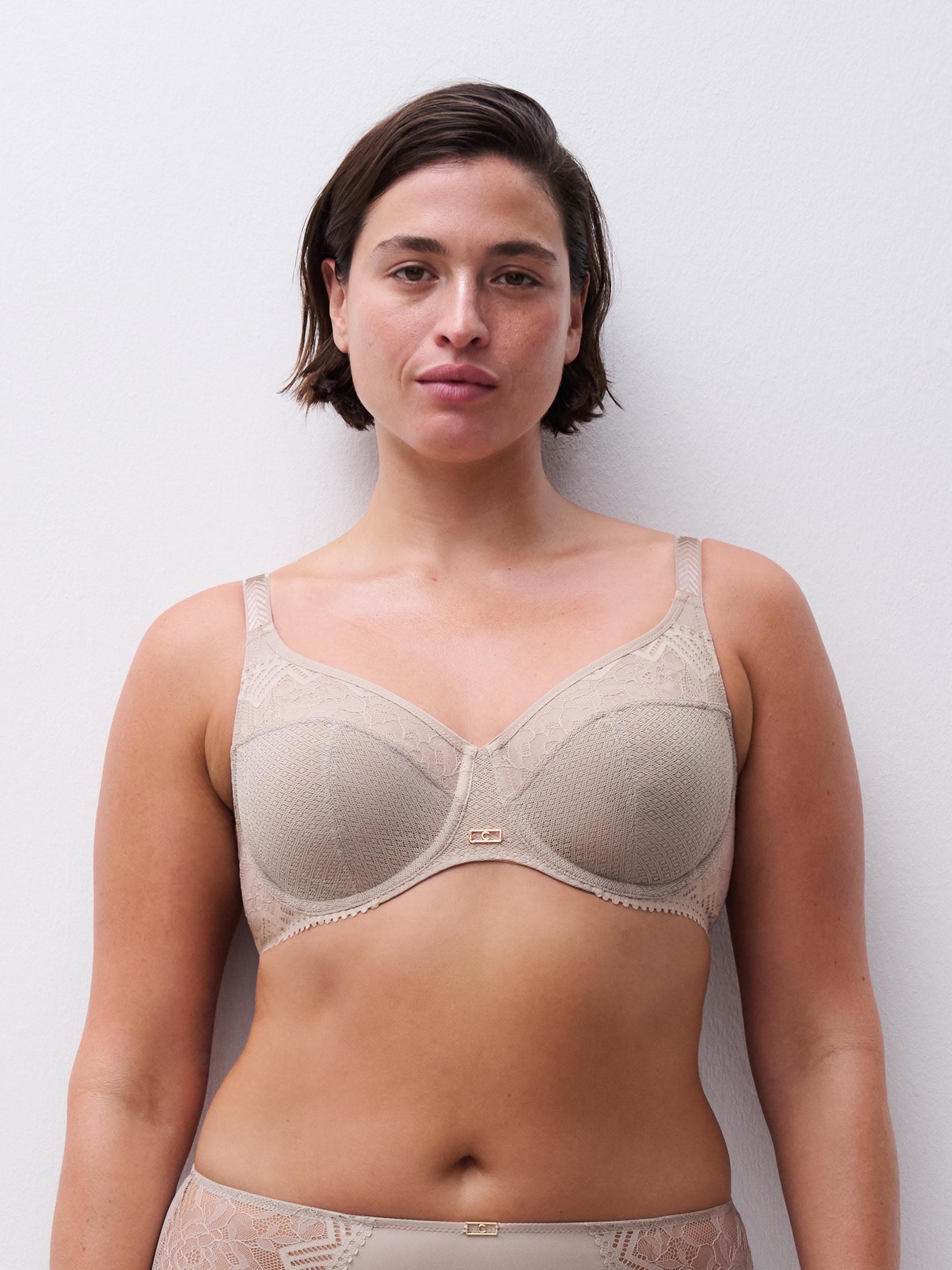 BH med bøjler - Mineral Grey