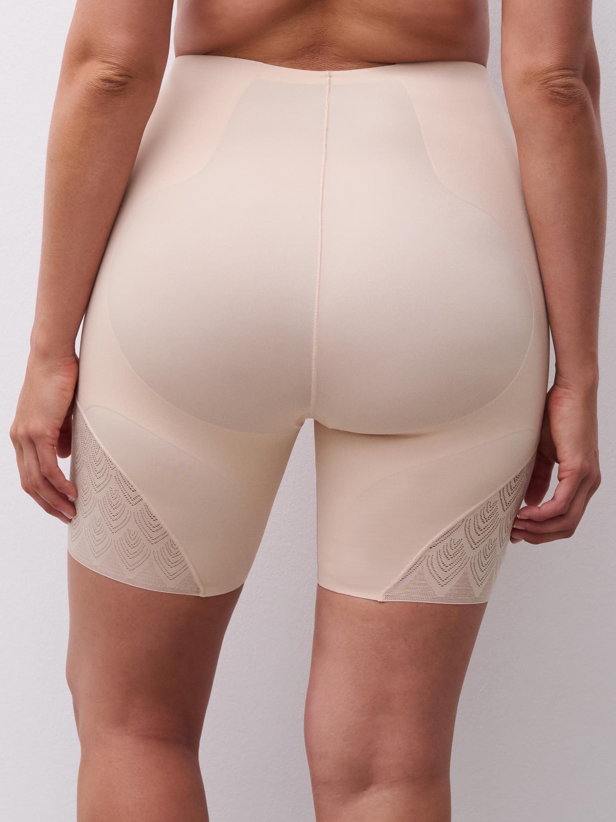 Højtaljet shaping shorts - Golden Beige