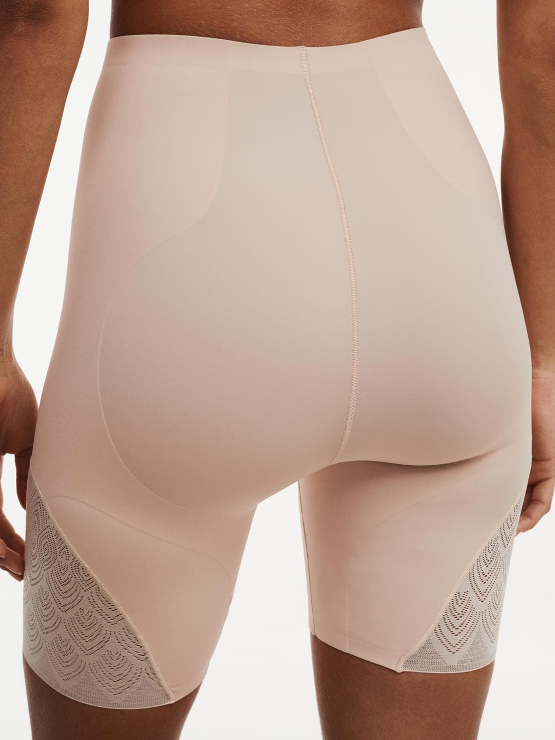 Højtaljet shaping shorts - Golden Beige