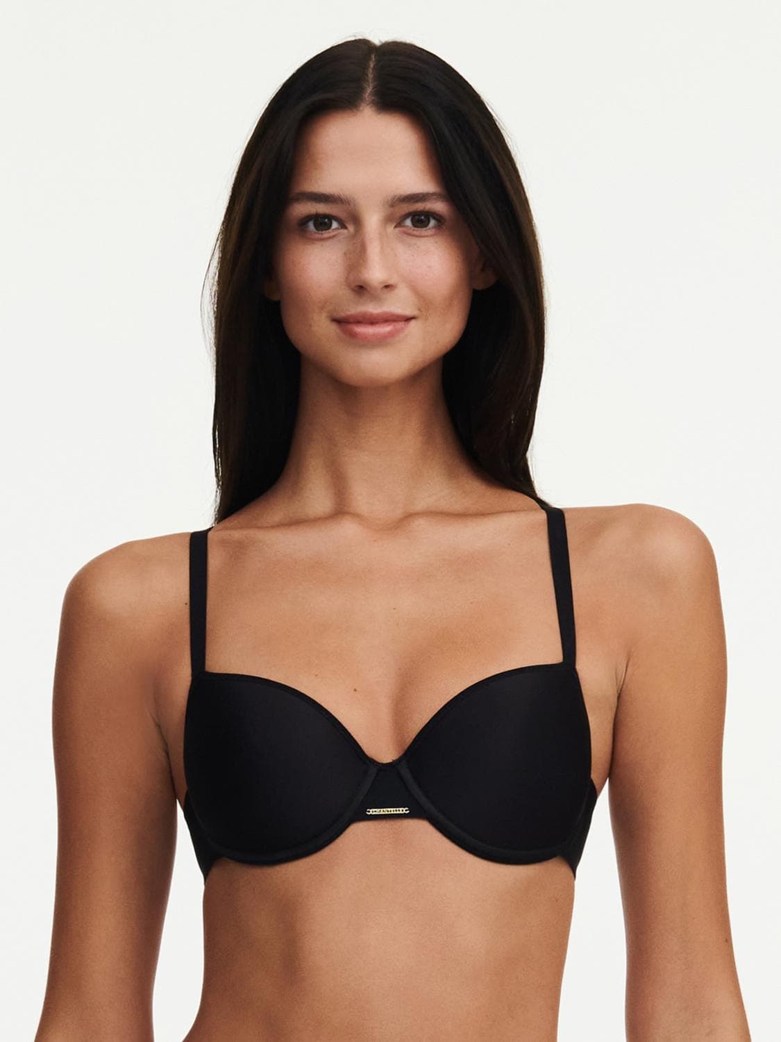 Half cup BH med memory foam - Black