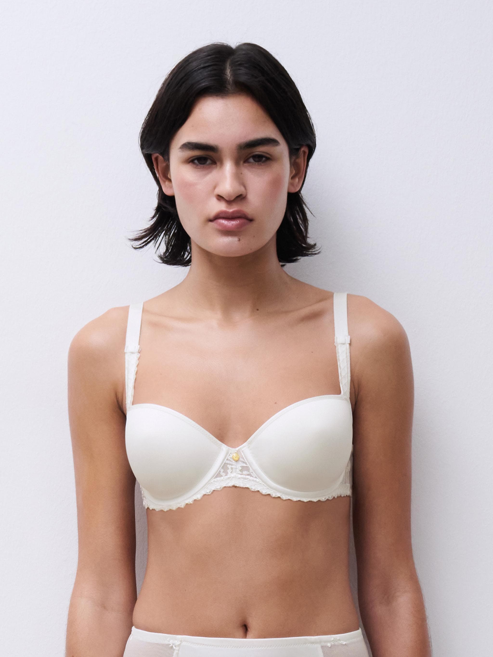 T-shirt BH med memory foam - Milk