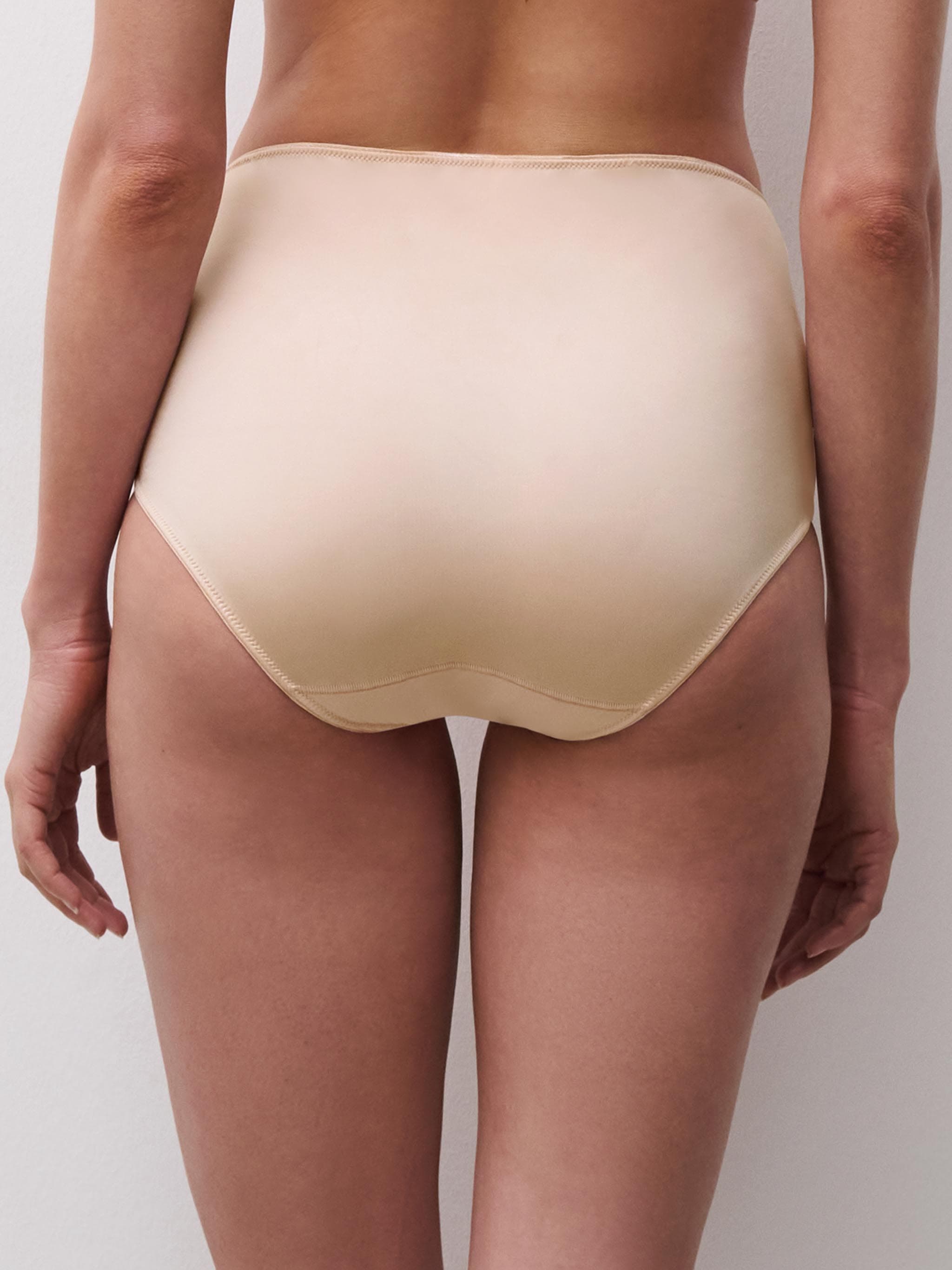 Højtaljet trusse - Golden Beige