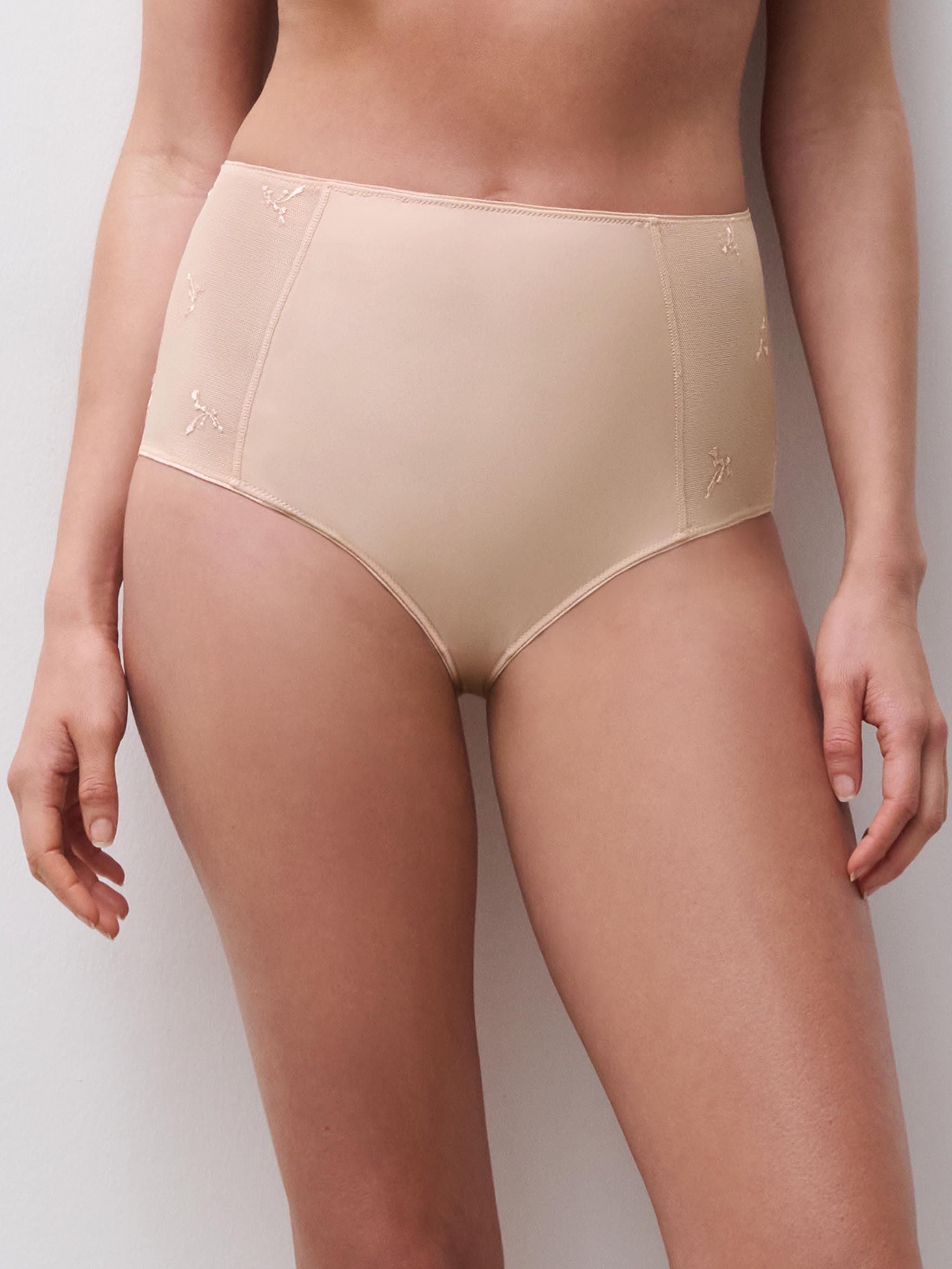 Højtaljet trusse - Golden Beige