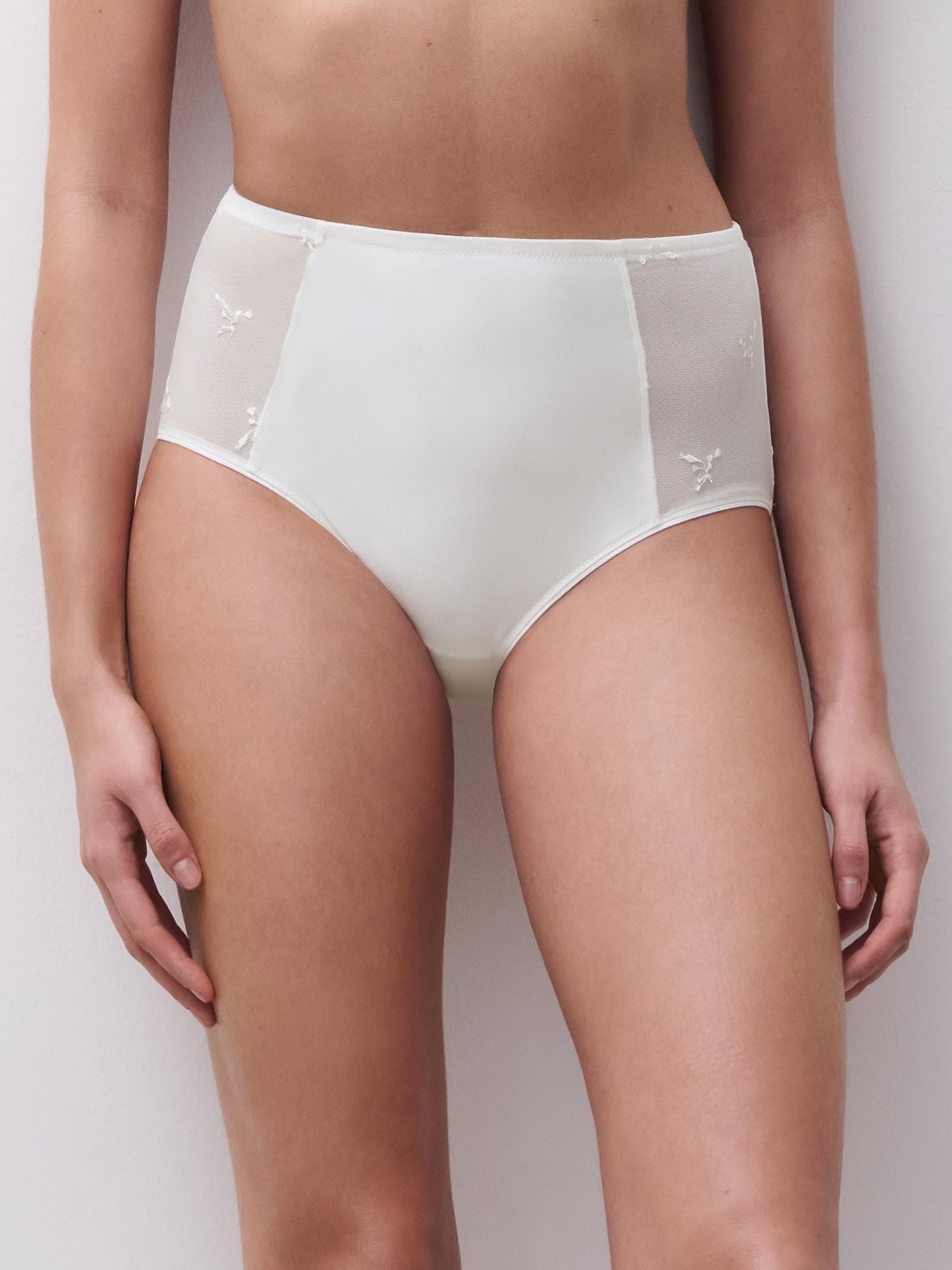 Højtaljet trusse - Milk