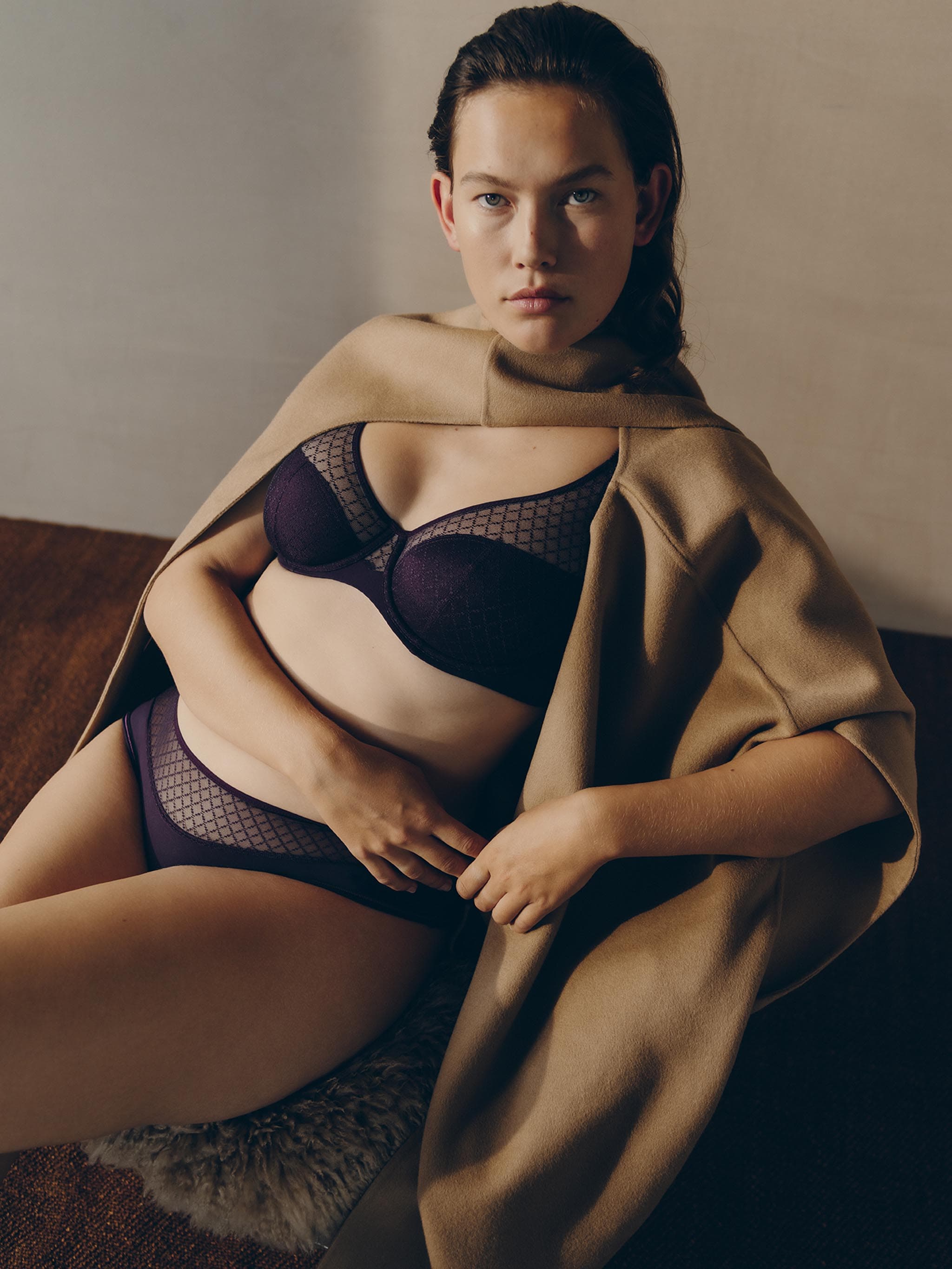 Full cup BH - Aubergine