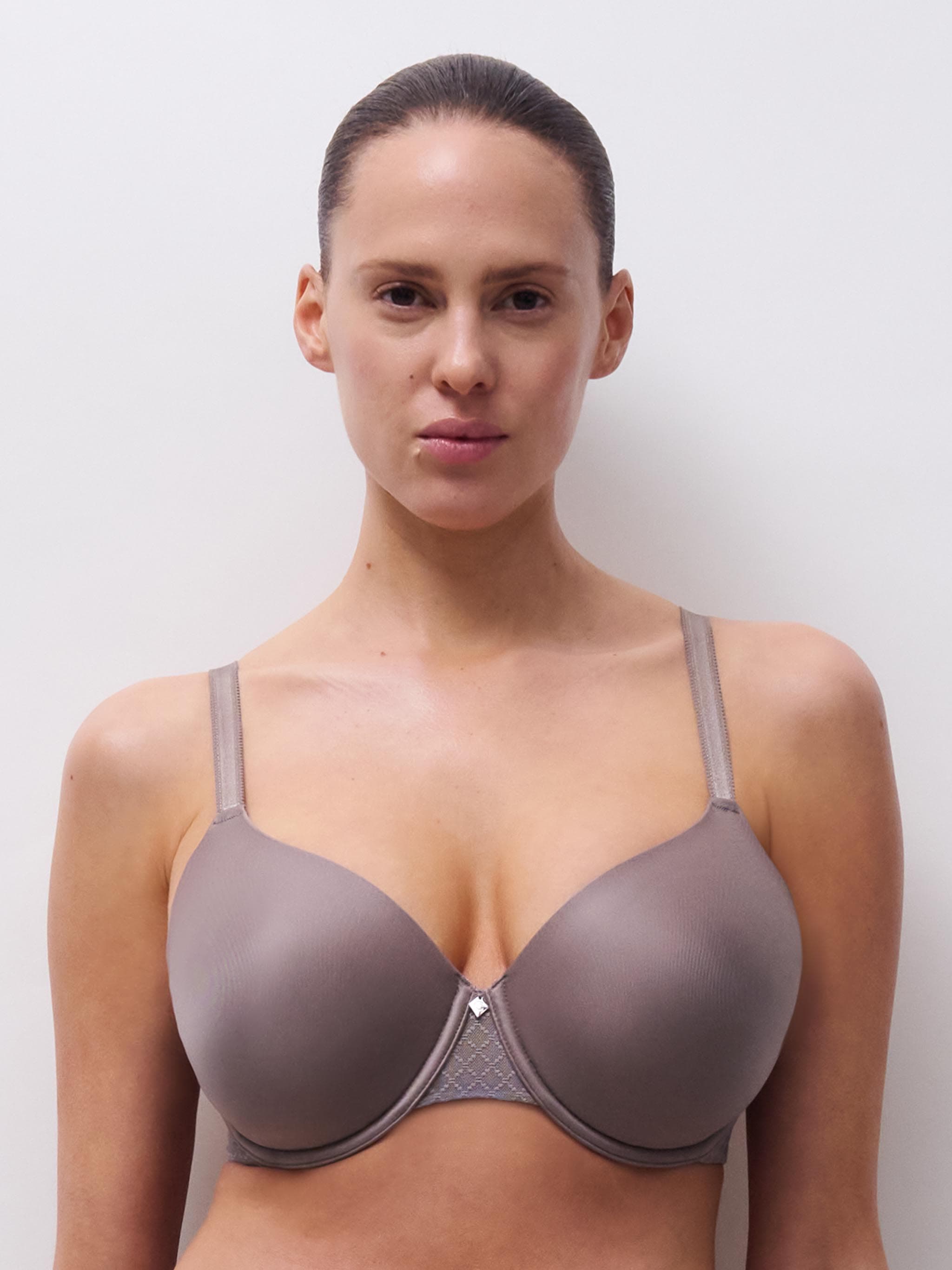 Forformet T-shirt bh - Bronzed Taupe