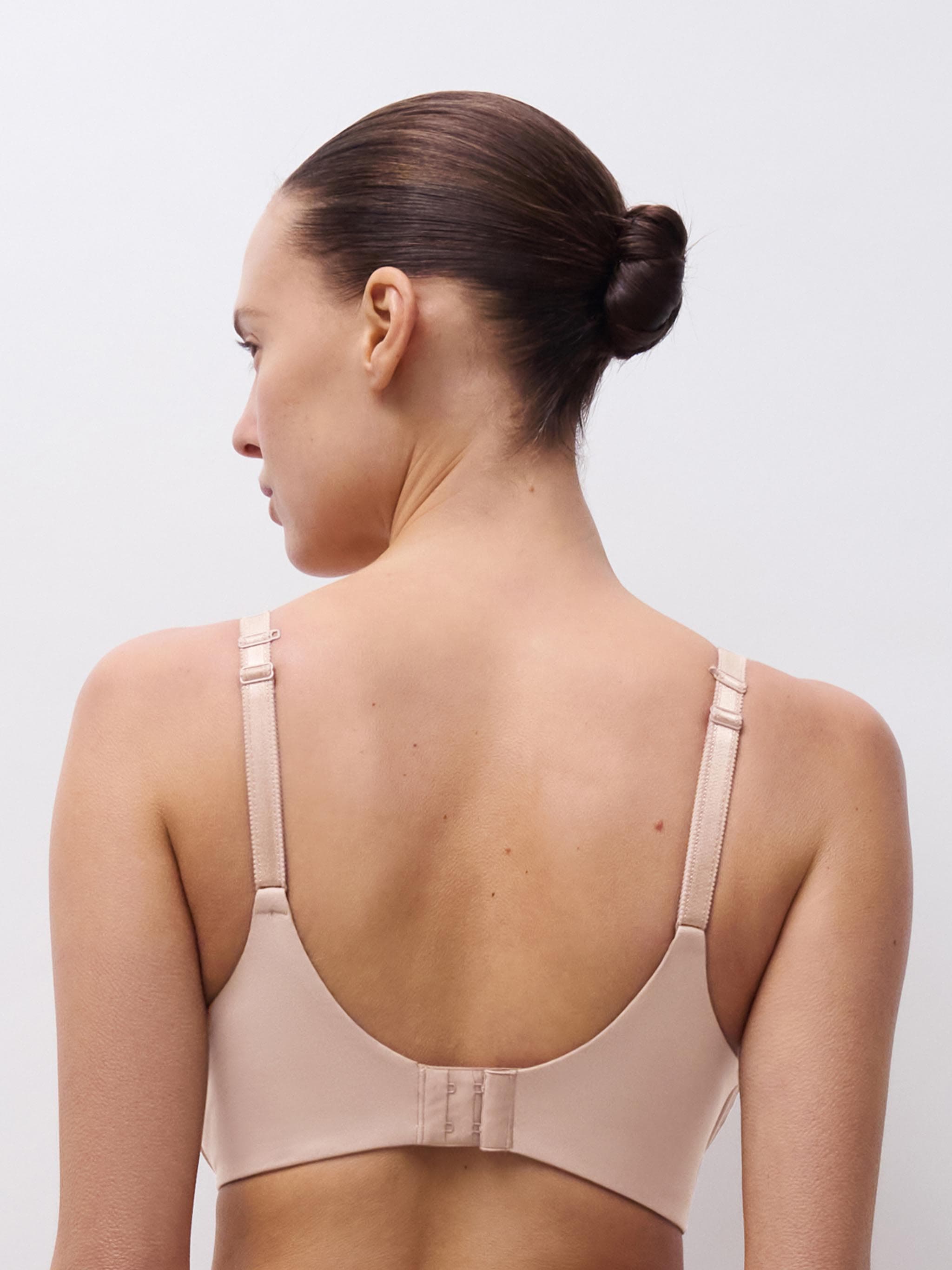 Plunge t-shirt BH - Soft Pink