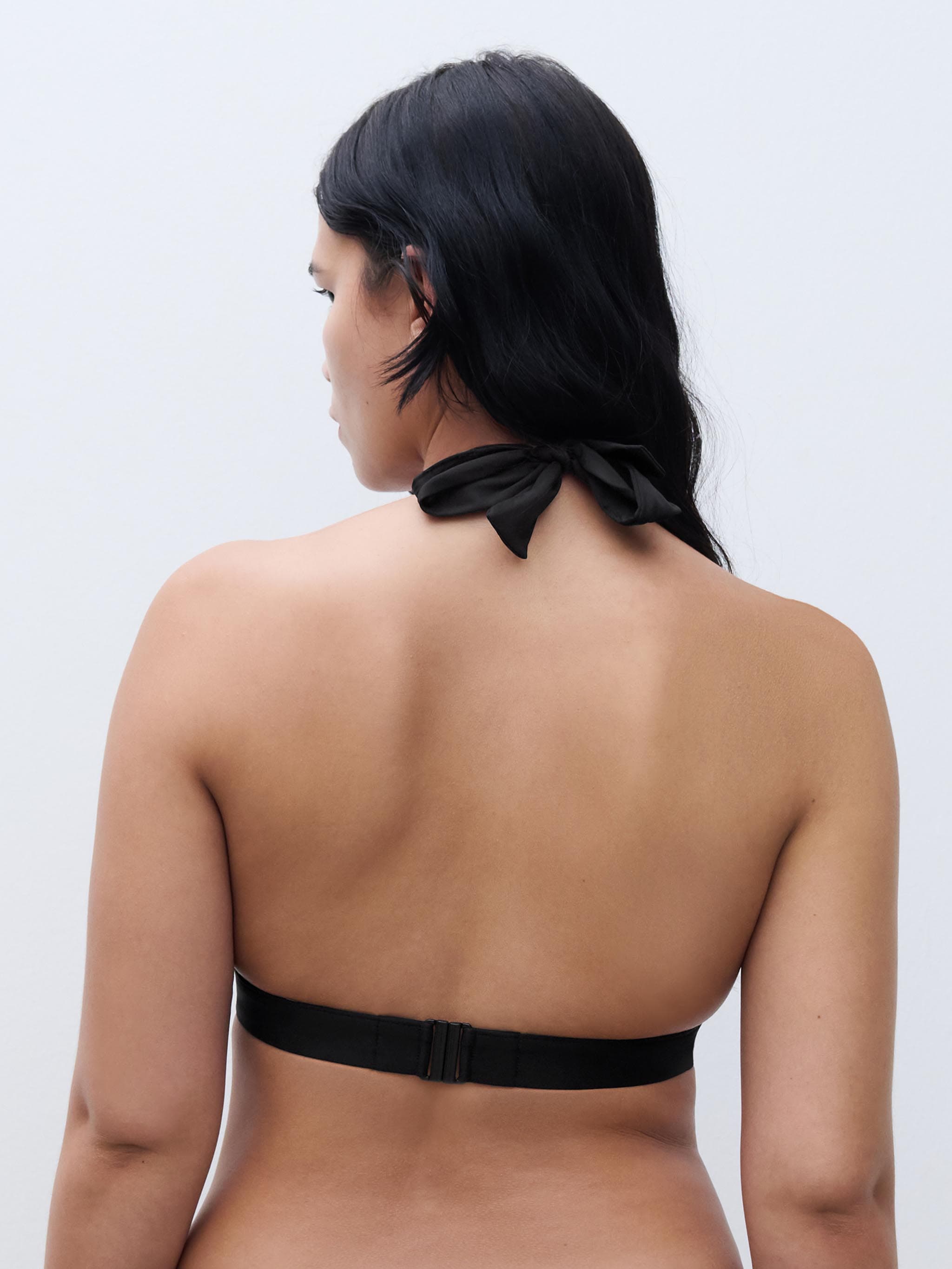 Triangel-bikini-bh - Sort