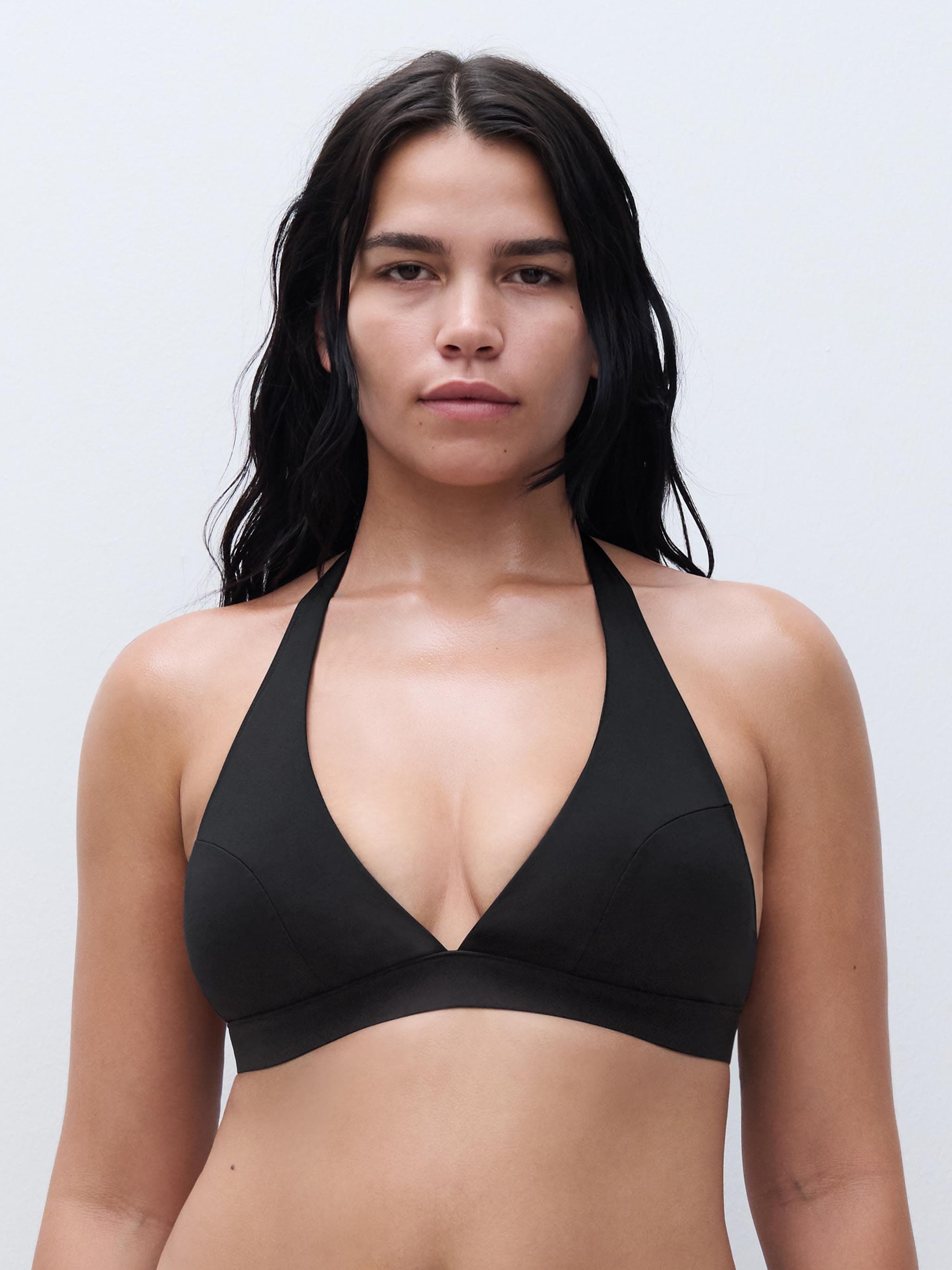 Triangel-bikini-bh - Sort