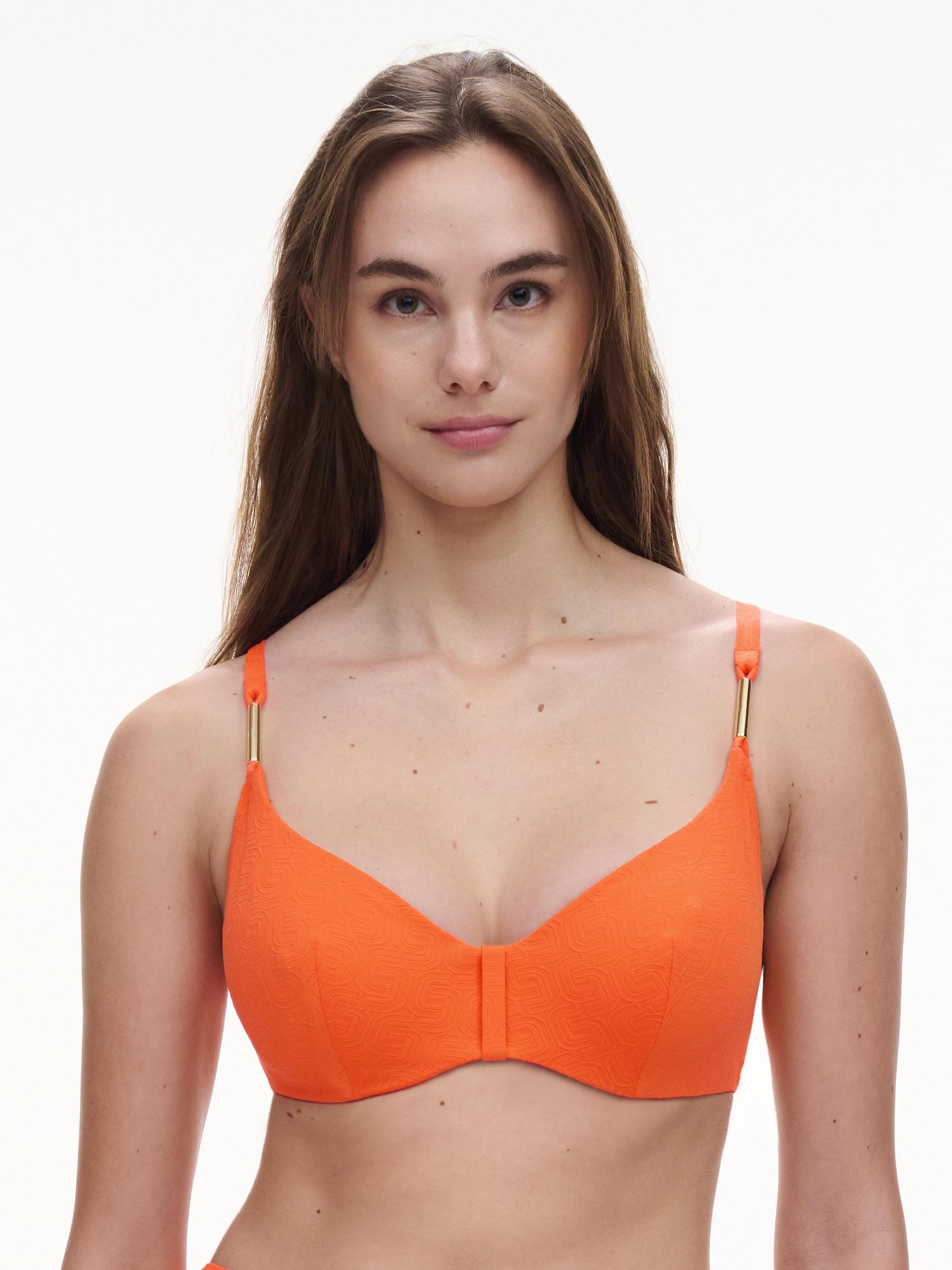 SW BRA UNDERW. COVERING - Savane orange
