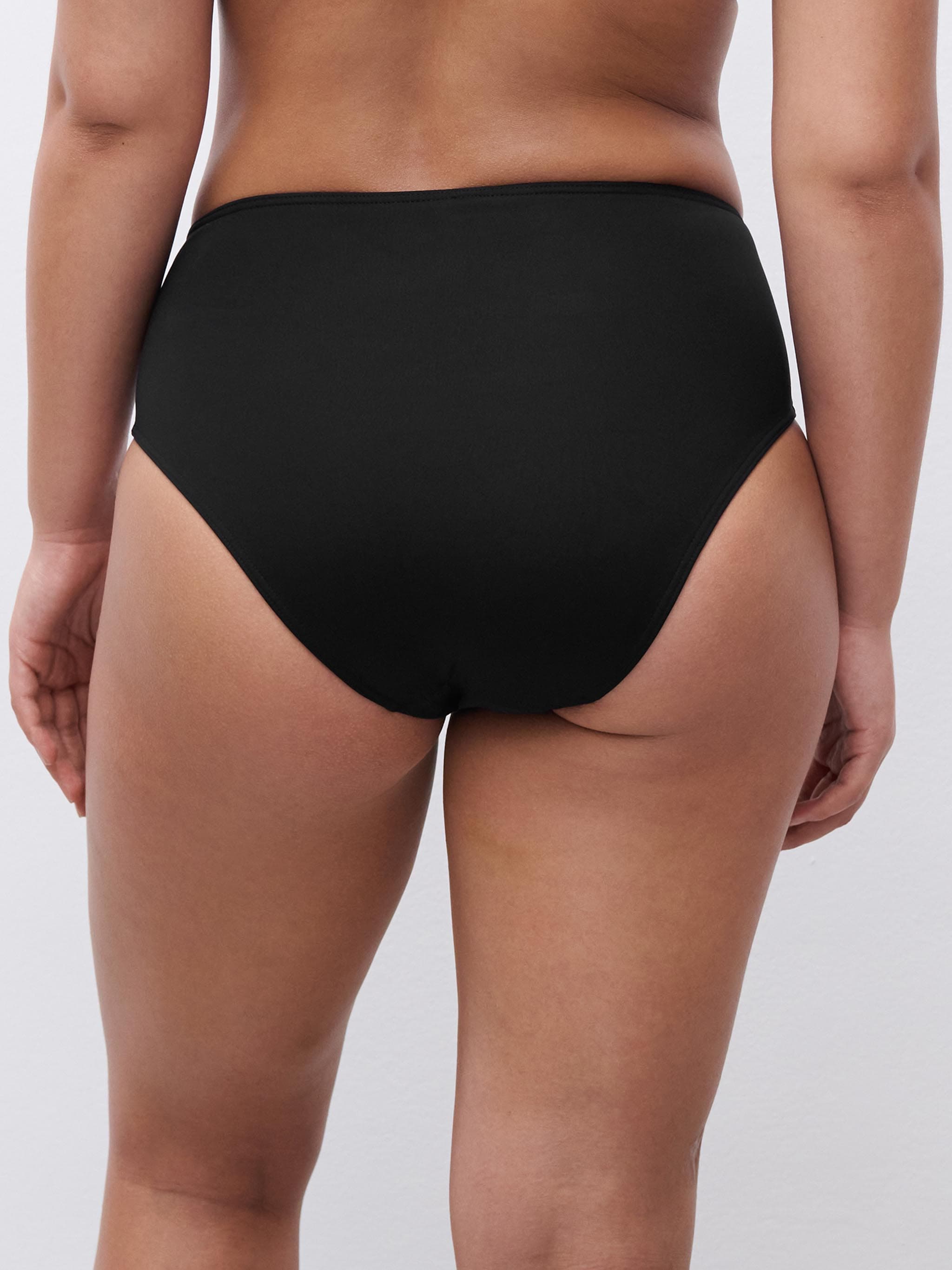 SW BO. FULL BRIEF STD HIGH W. - Black