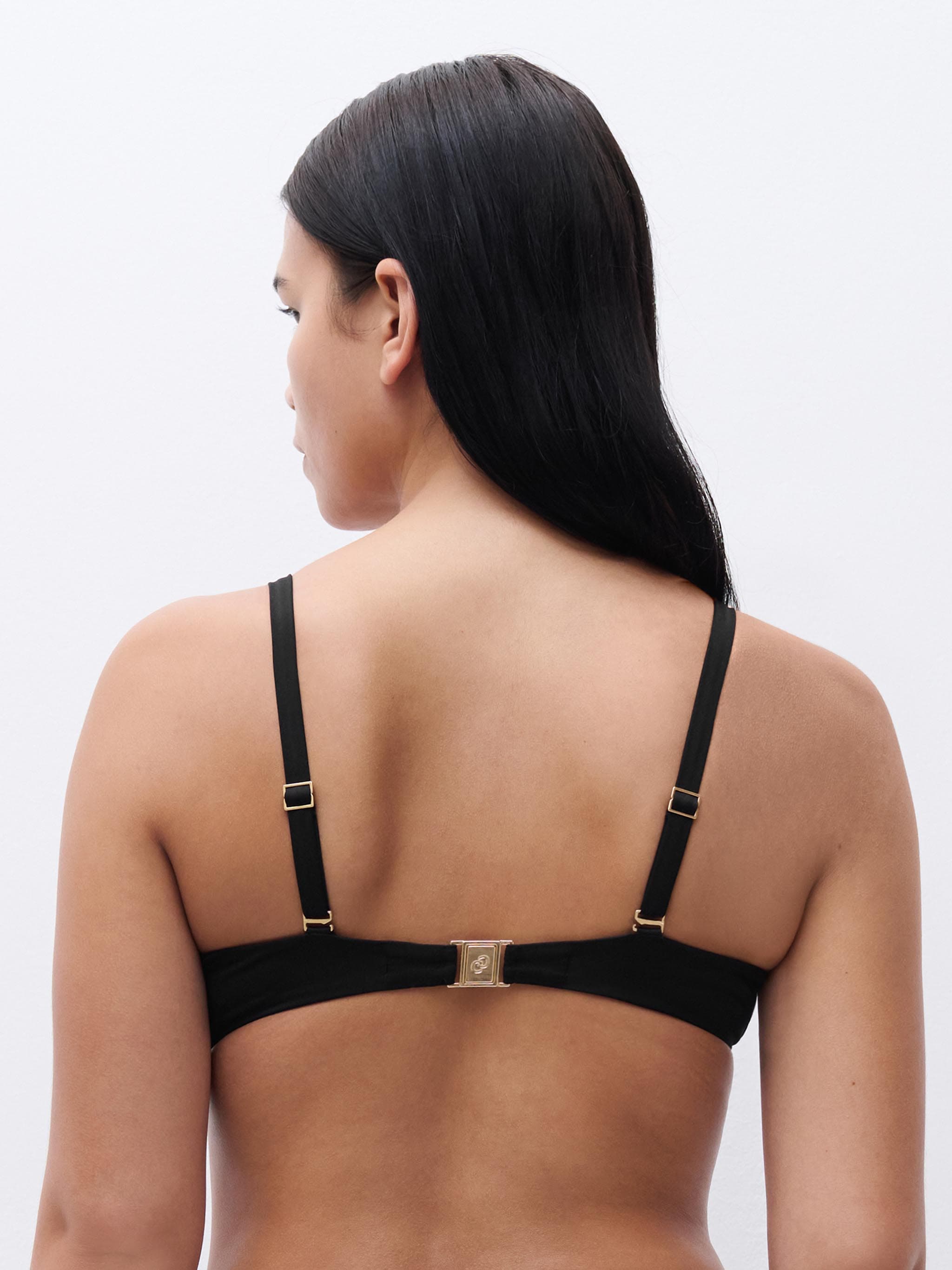 SW BRA UNDERW. PLUNGE - Black