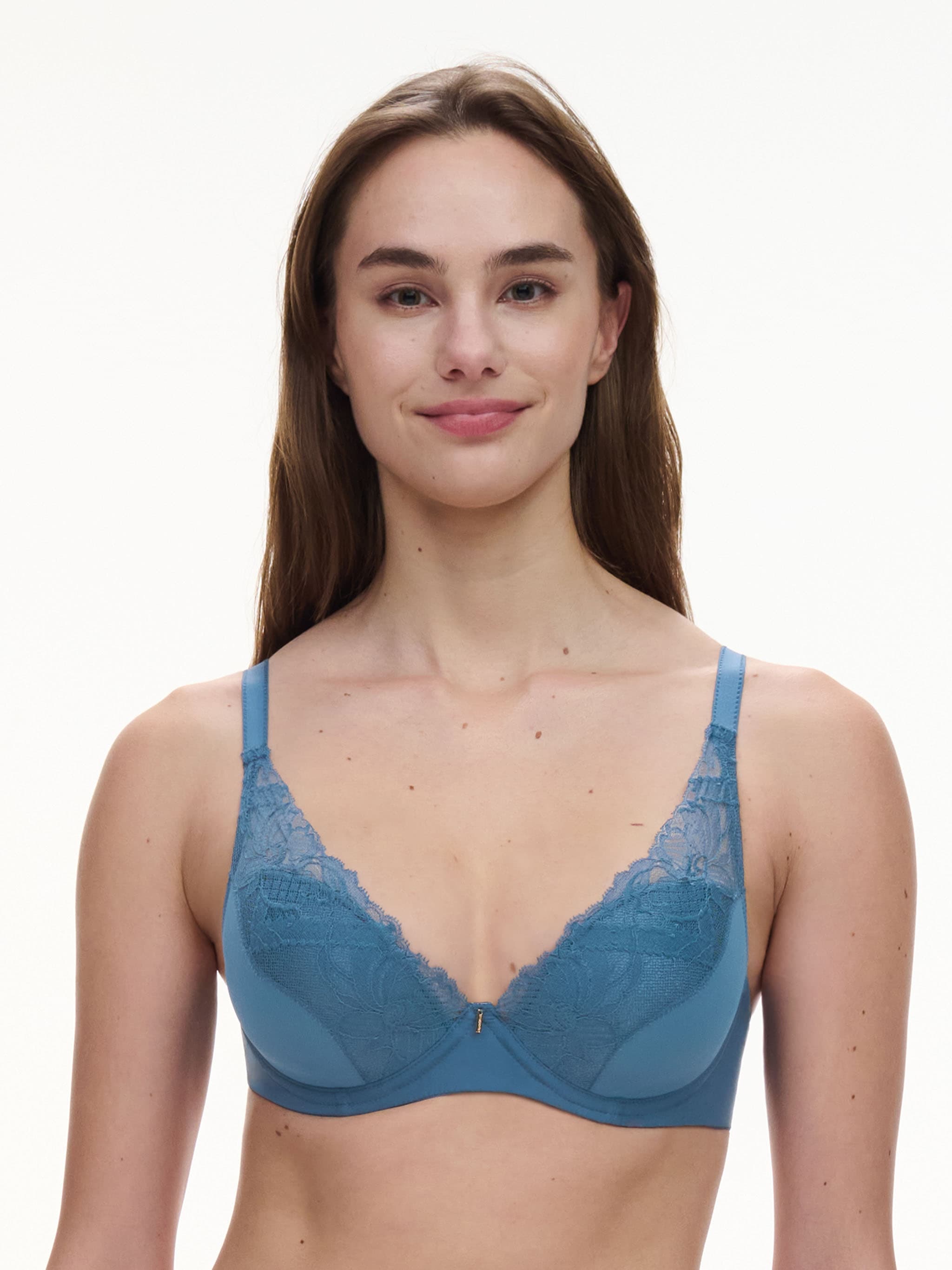 Plunge BH - Jeans Blue