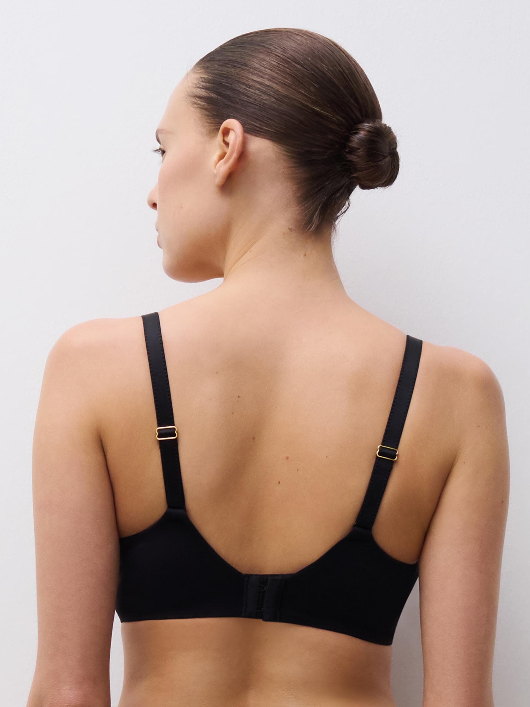 Plunge t-shirt BH - Black