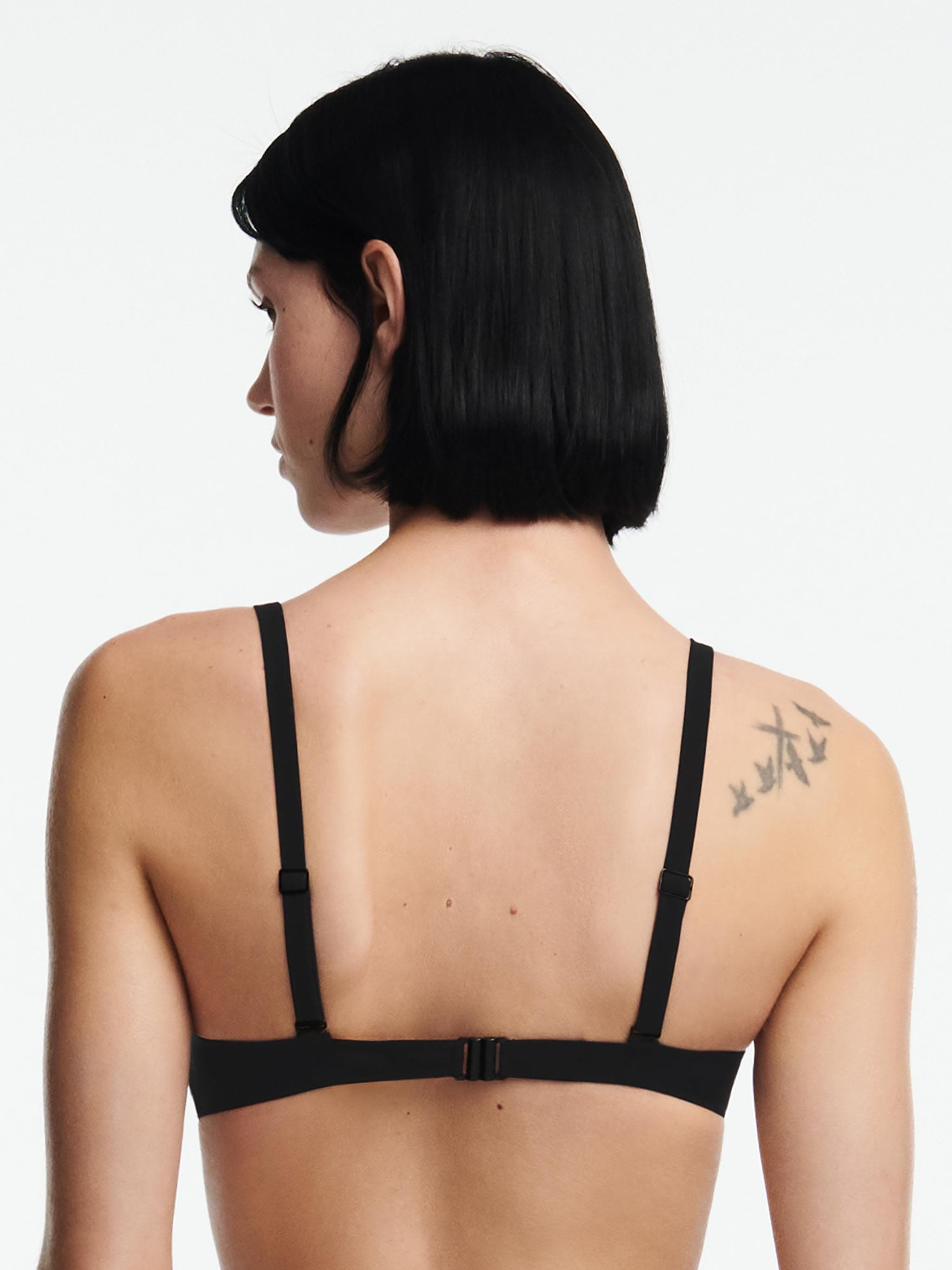 SW BRA TSHIRT HALF CUP MEMORY - Black