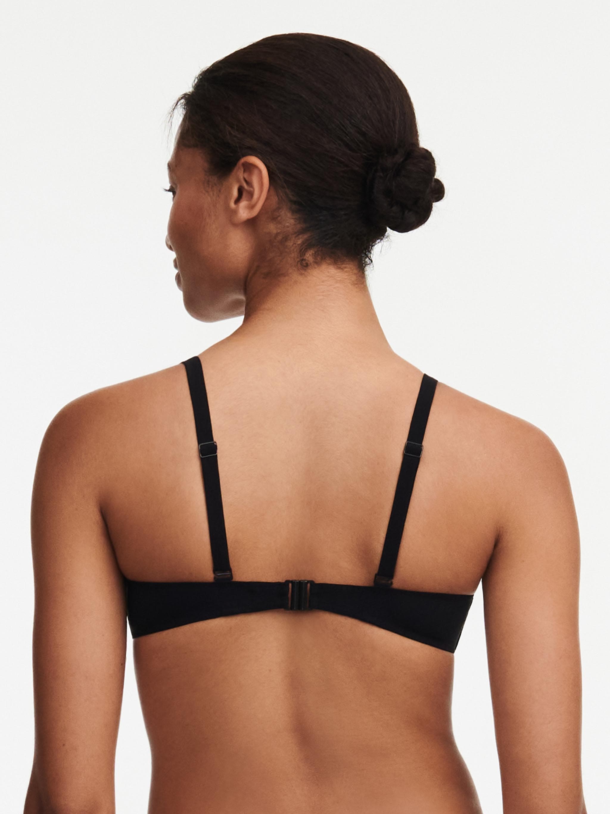 Push up bikinitop - Black