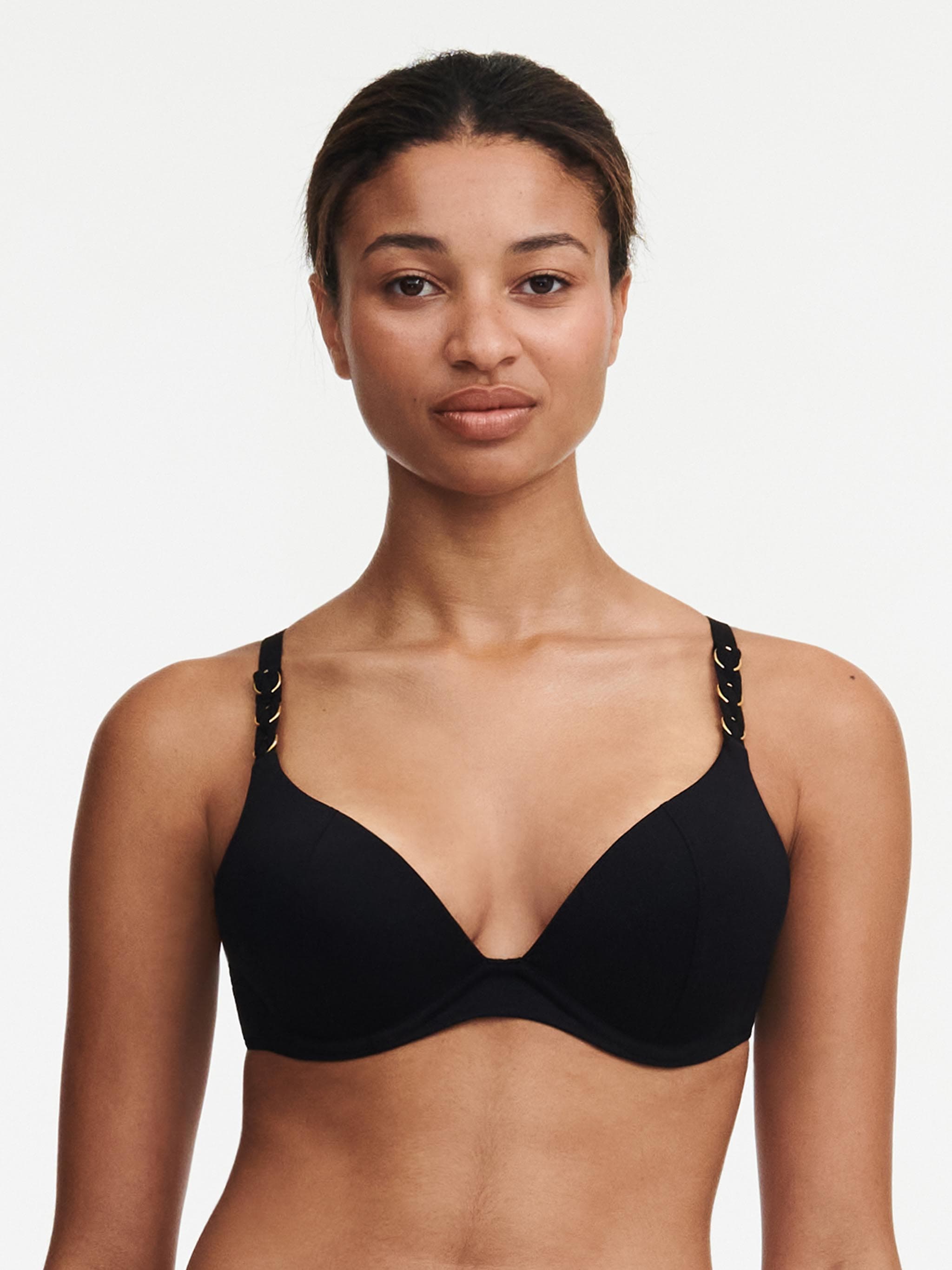 Push up bikinitop - Black