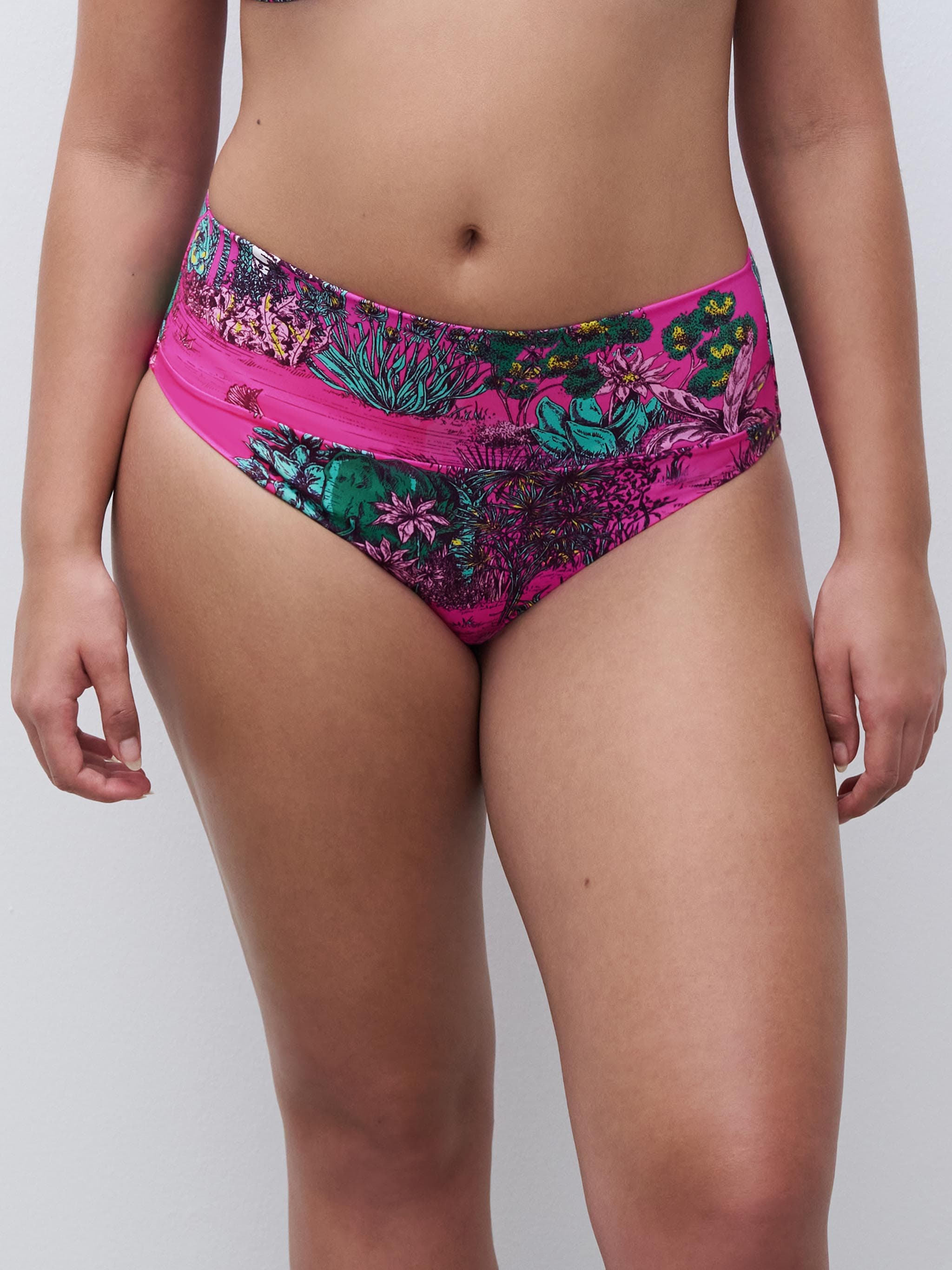 Højtaljet bikinitrusse - A10