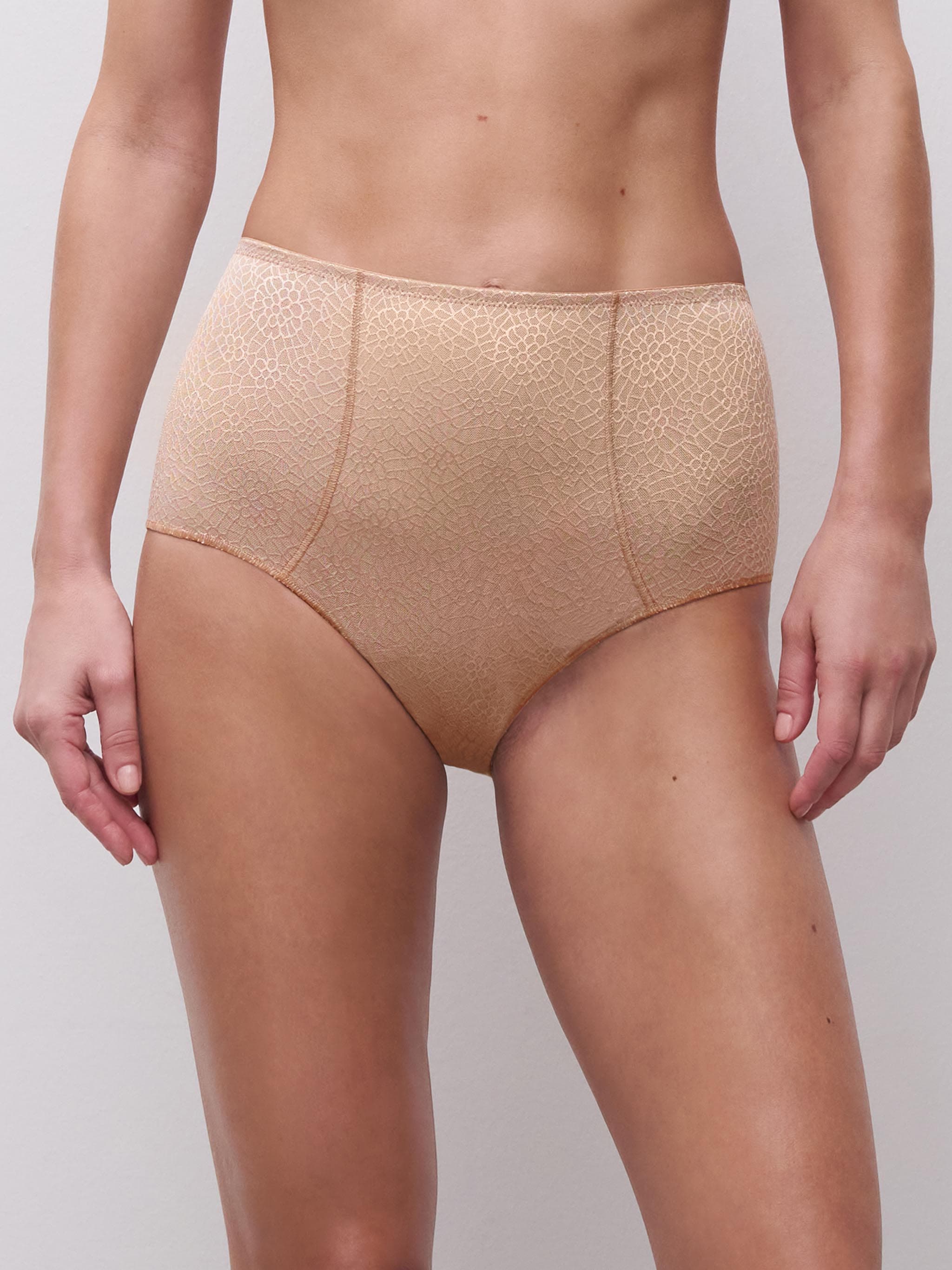 Højtaljet trusse - Nude