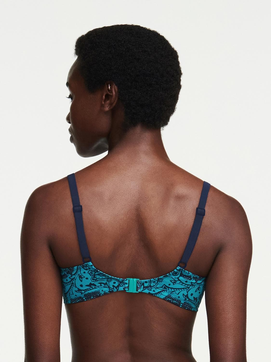 Full cup bikinitop - Cashmere Flower