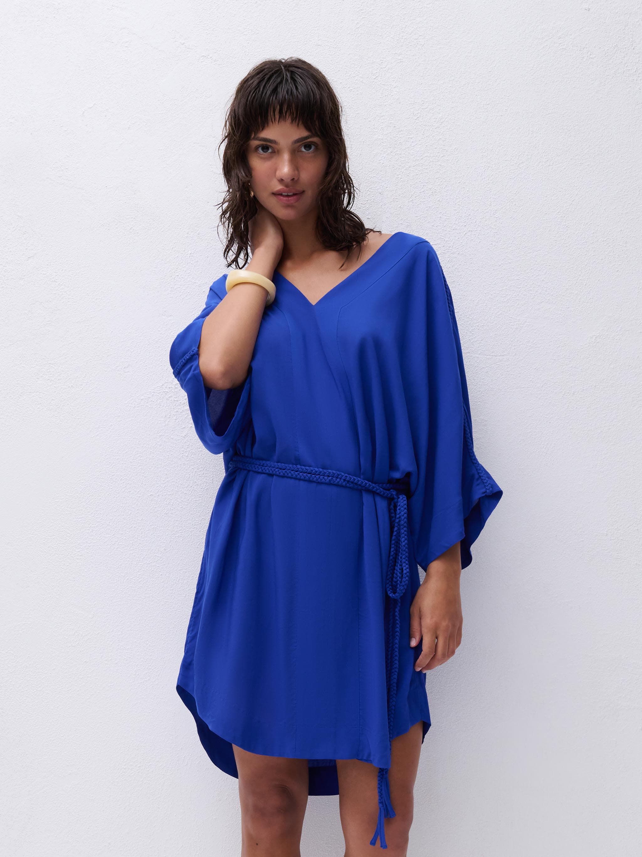 Strandkjole - Bleu grec