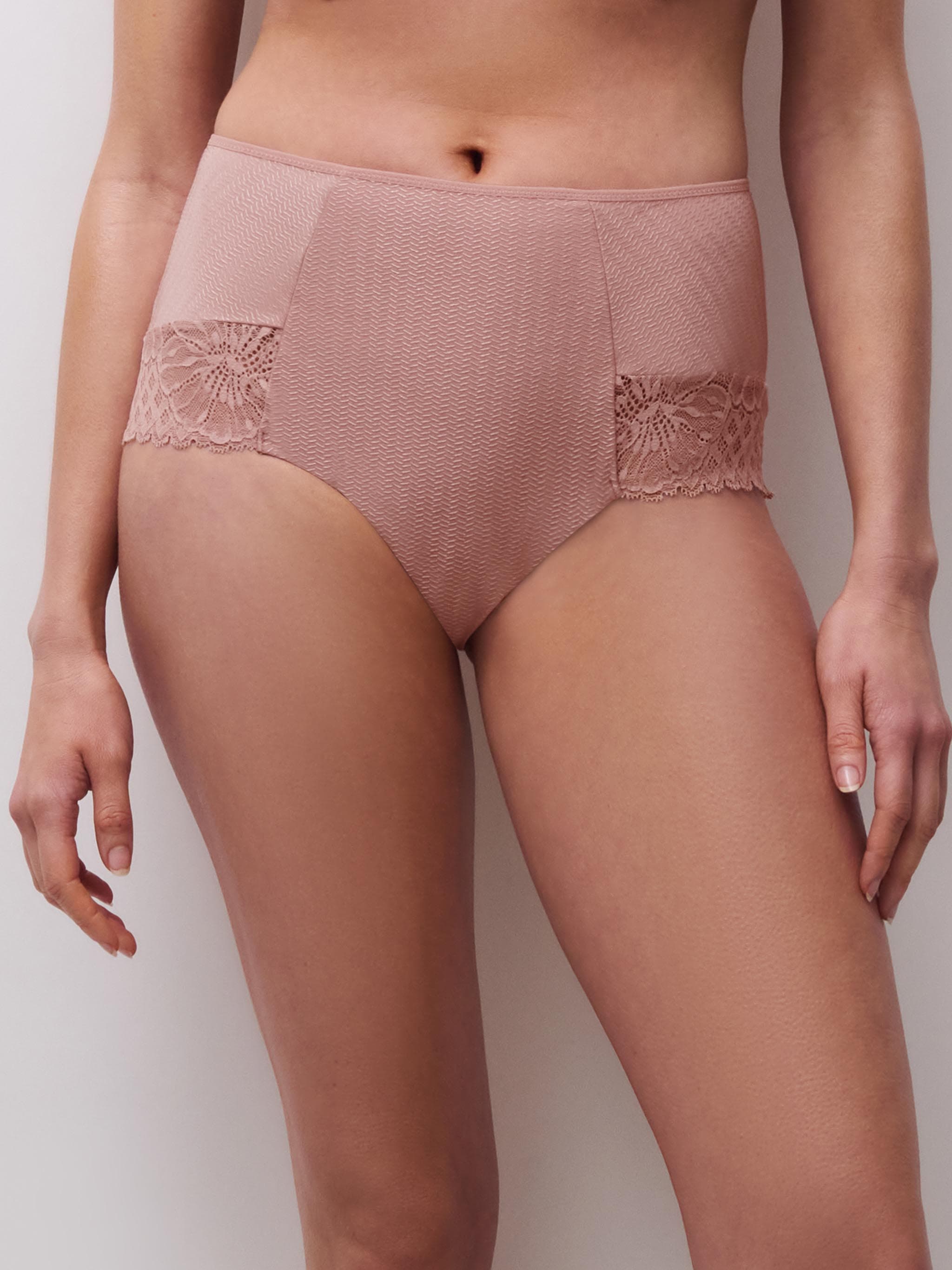 Højtaljet trusse - Rose