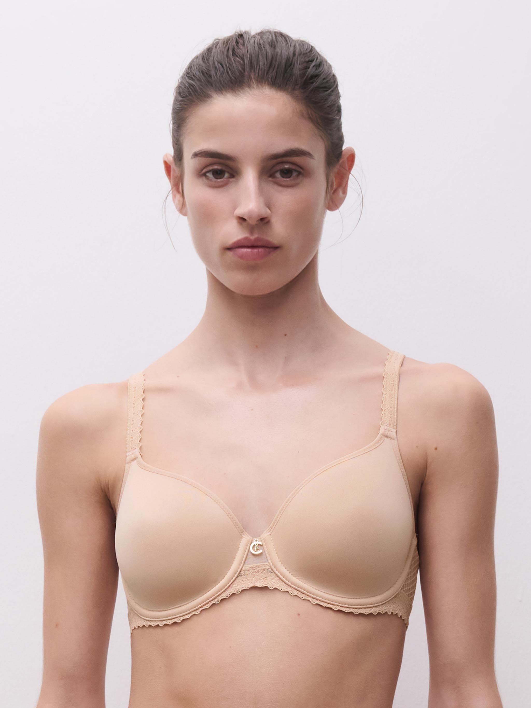 BH med bøjle - Golden Beige