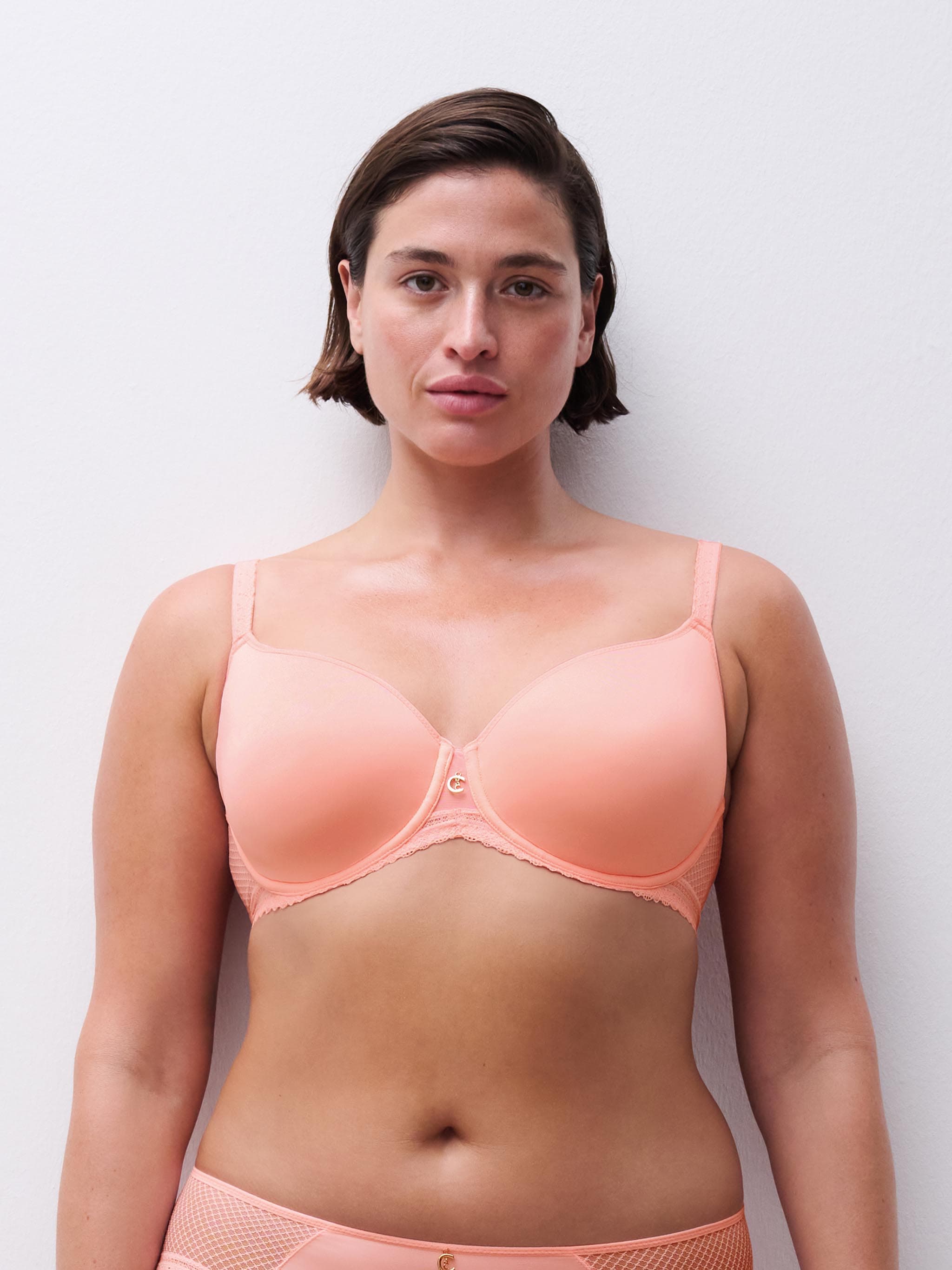 BH med bøjler - Fluor Pink