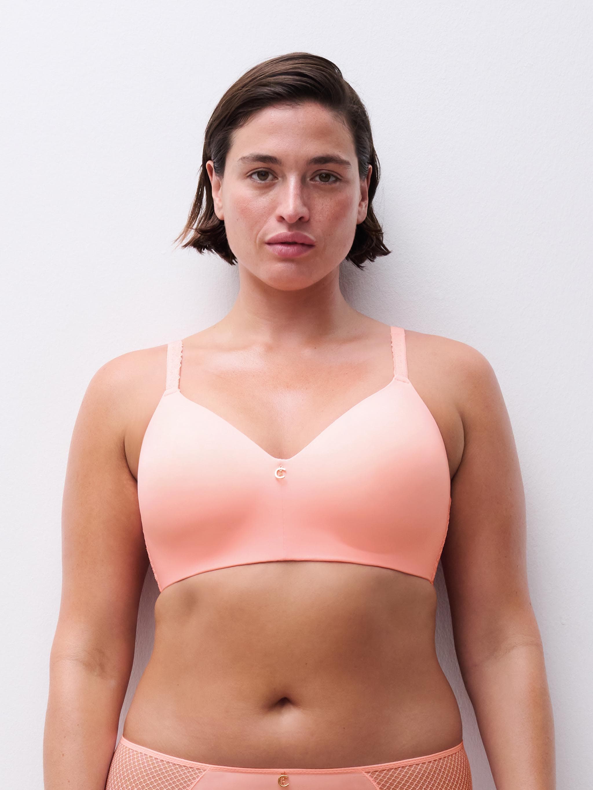 Bøjlefri BH - Fluor Pink