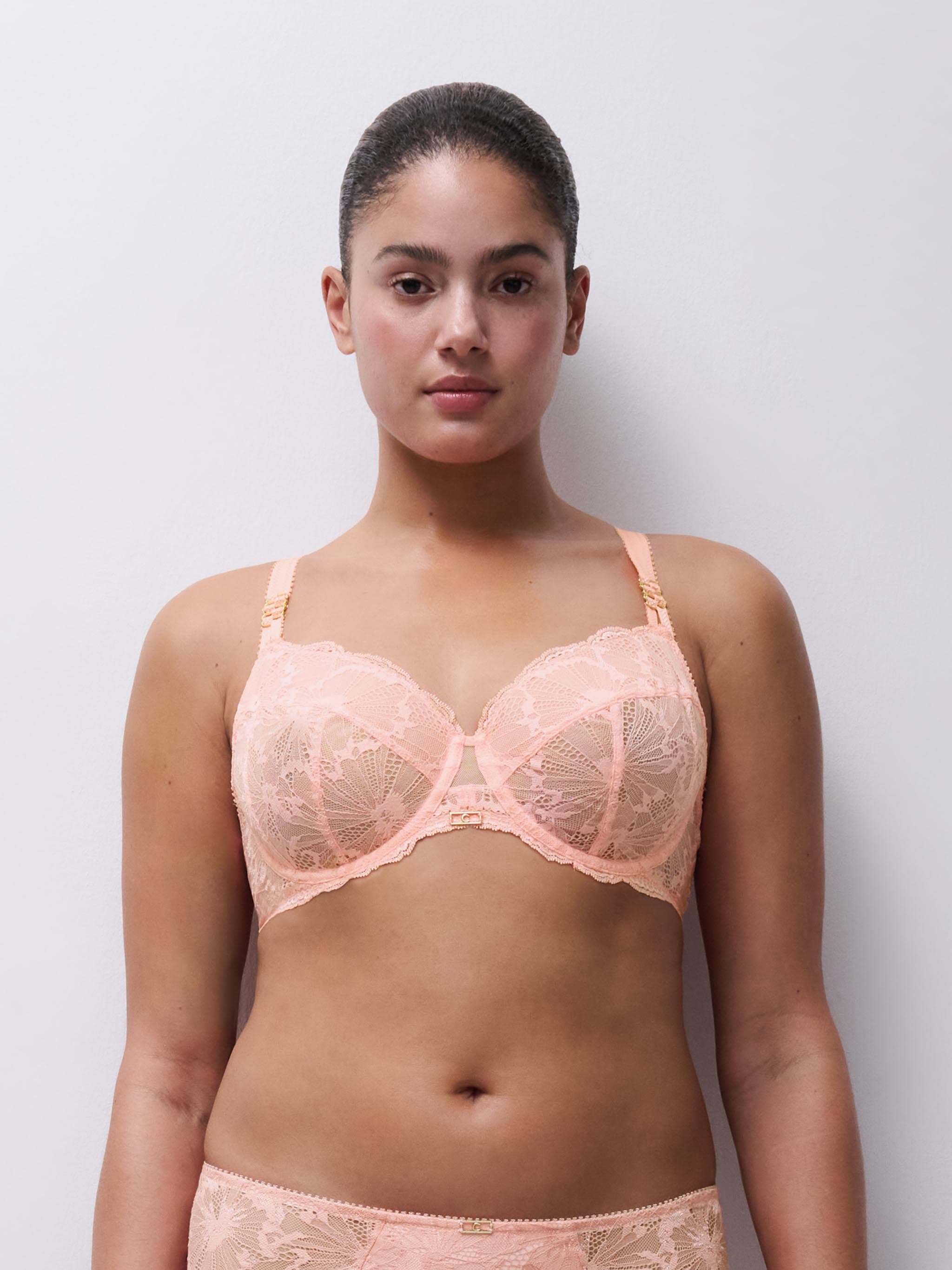 BH med bøjler - Fluor Pink