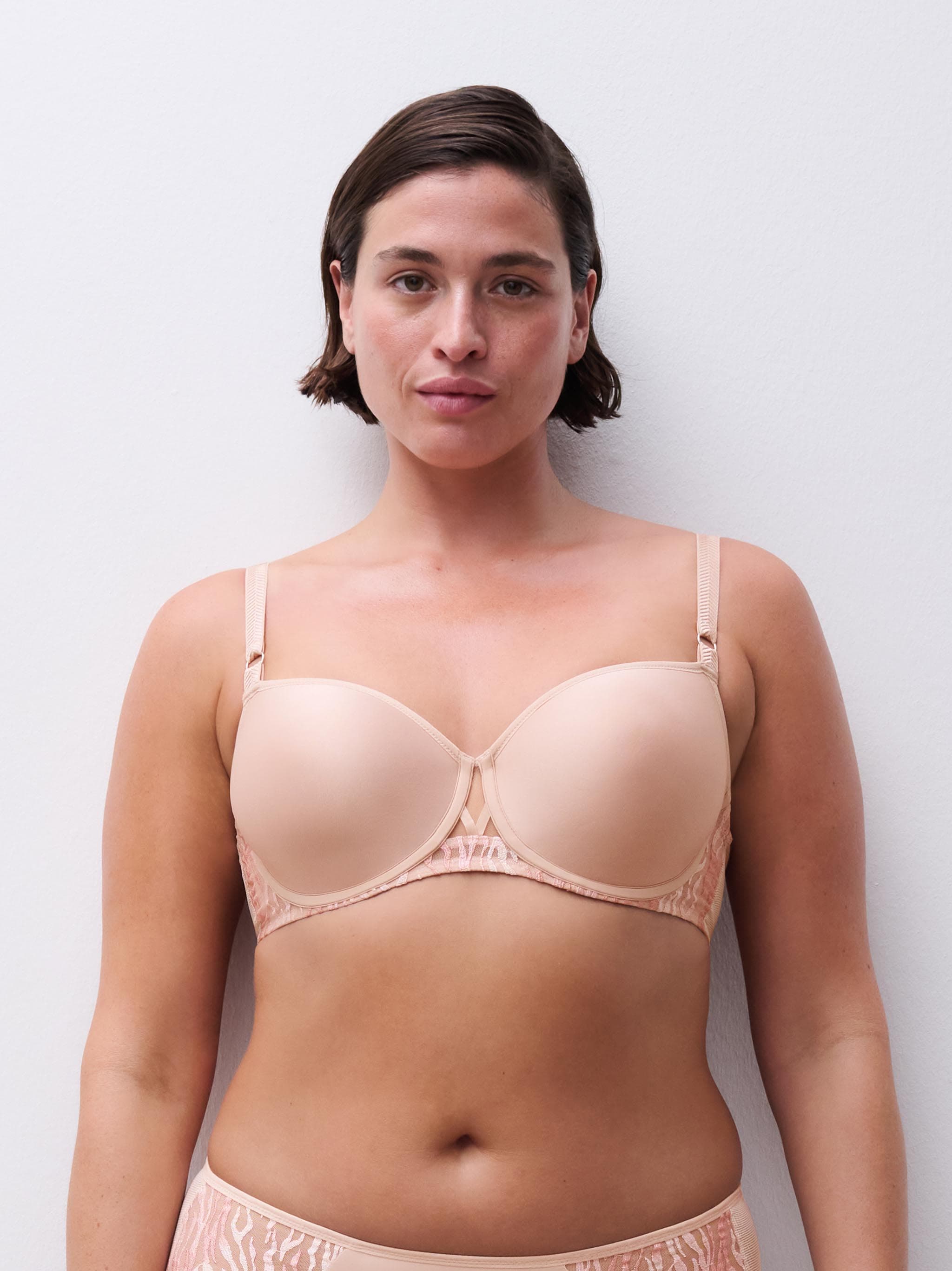 T-Shirt BH - NUDE CAMAIEU