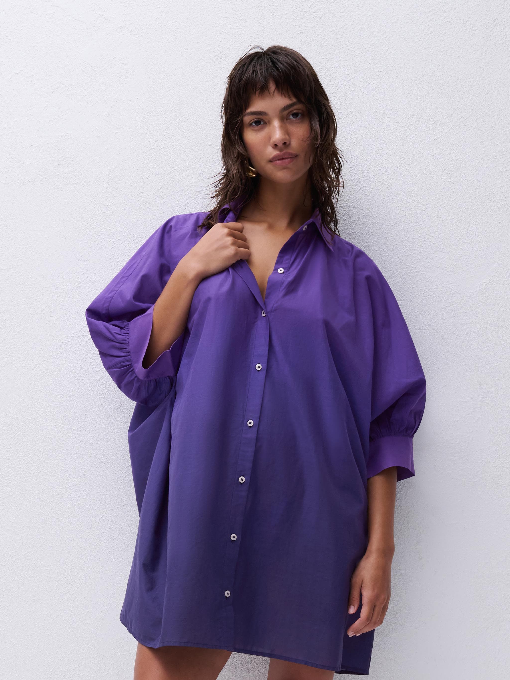 Strandkjole - Twilight tie & dye