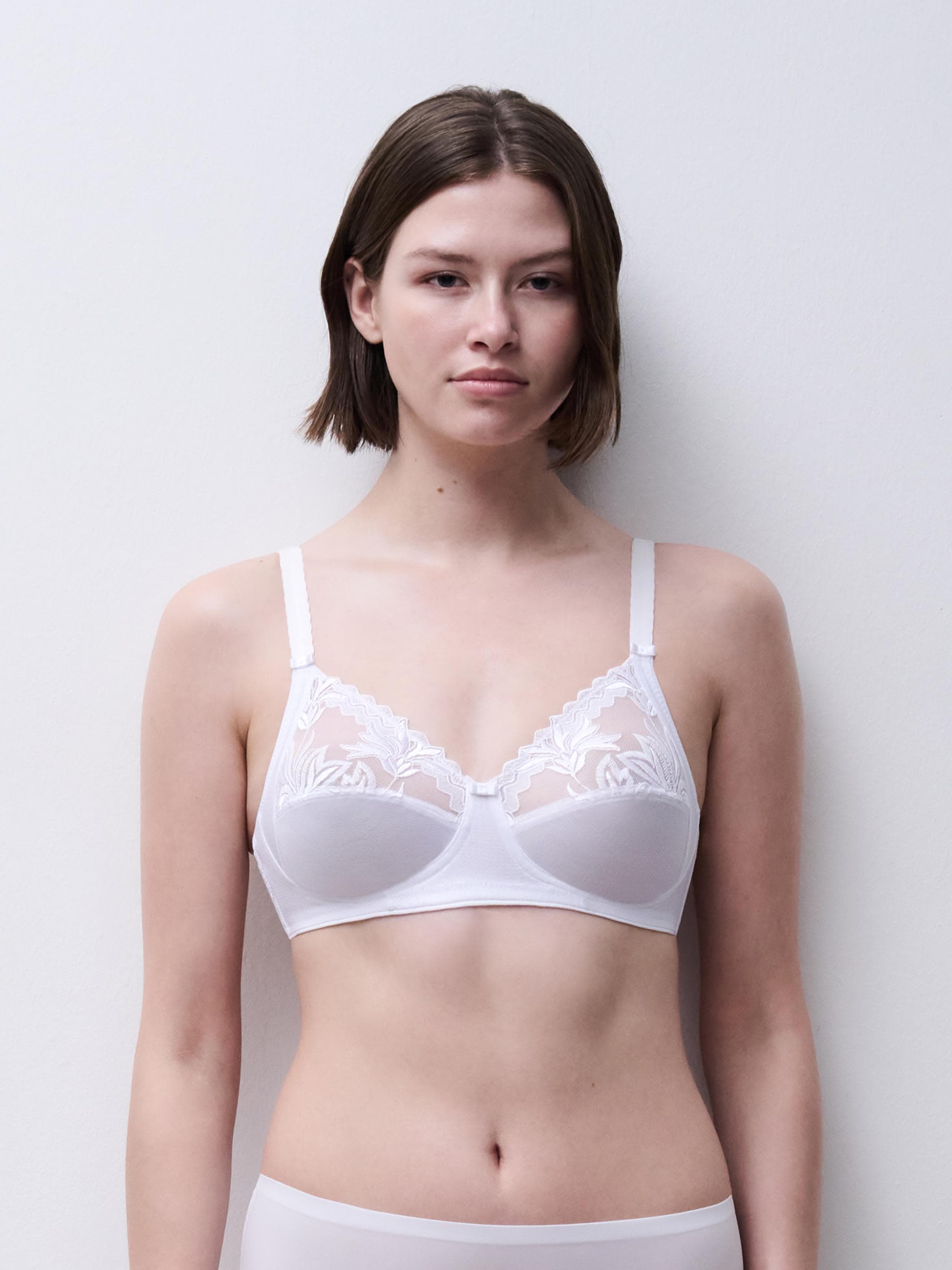 Bøjlefri BH - White