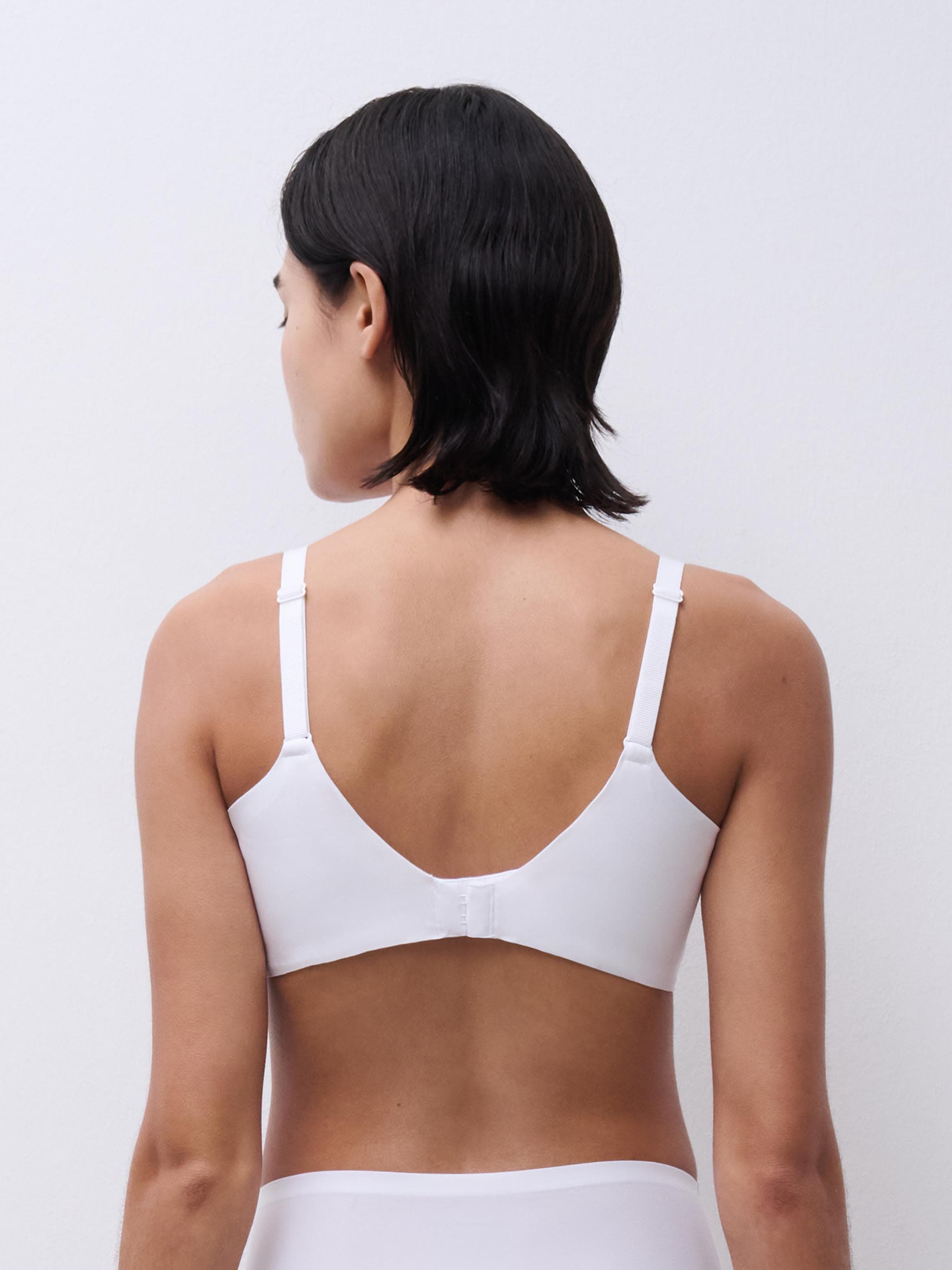 BH uden bøjle - White