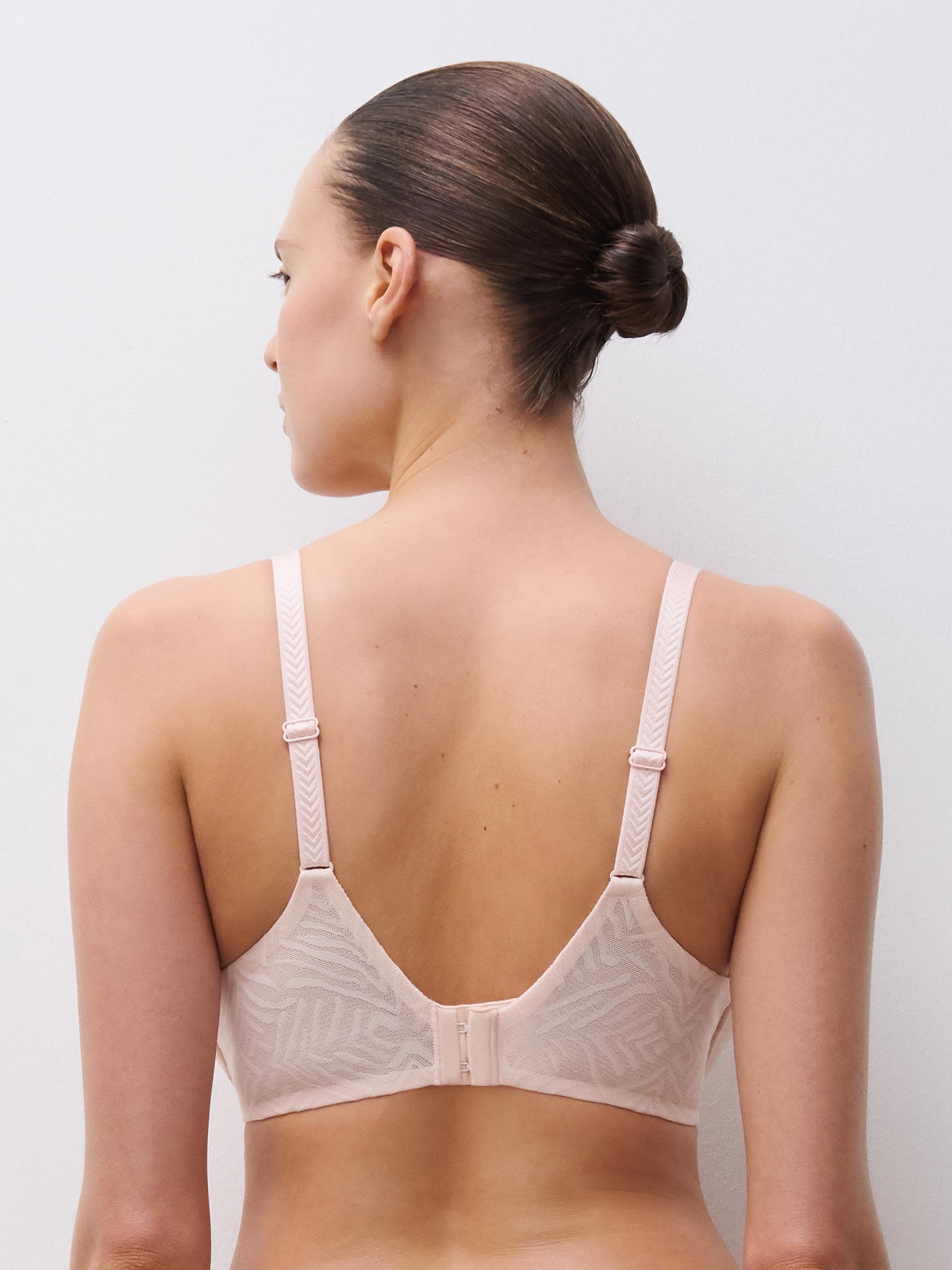Plunge t-shirt BH - Pink Pearl