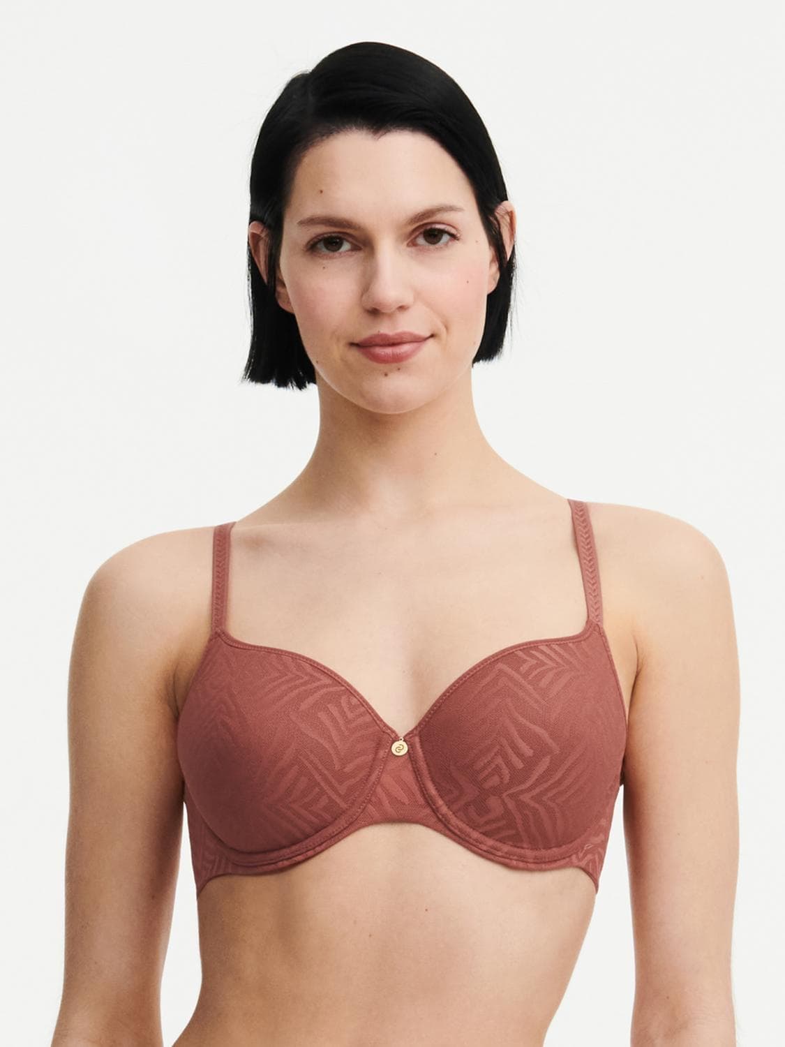 T-shirt BH med spacer materiale  - Amber