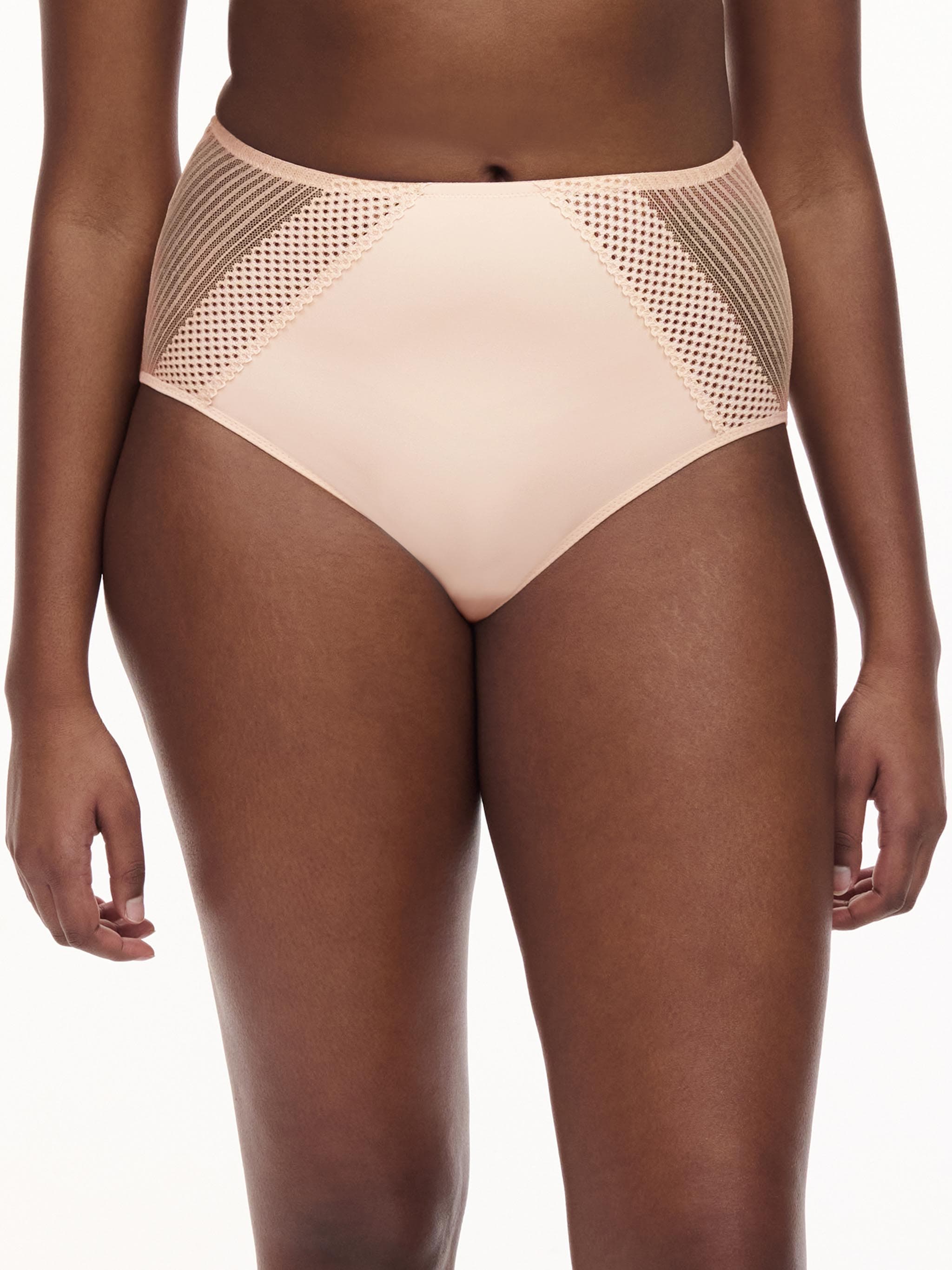 Højtaljet trusse - Golden Beige